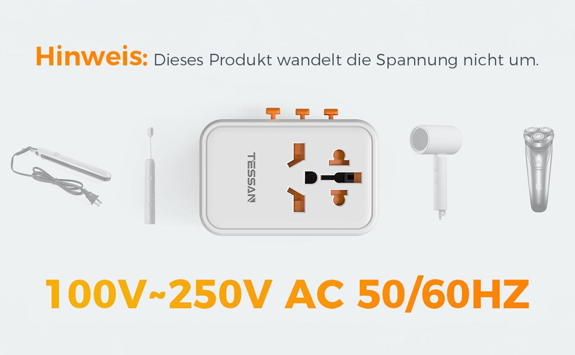 65W Reiseadapter Weltweit Universal Reisestecker mit 1 USB A 4 USB C Internationaler Steckdosenadapter für Deutschland USA England Australien