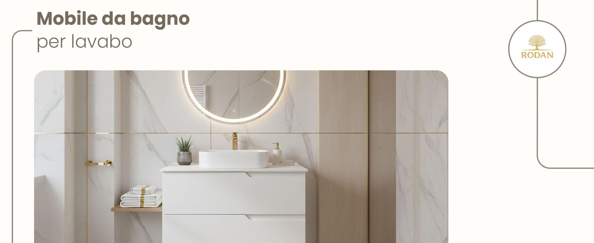 RODAN, mobile bagno, mobile sotto lavabo, mobile bagno moderno, mobili per il bagno
