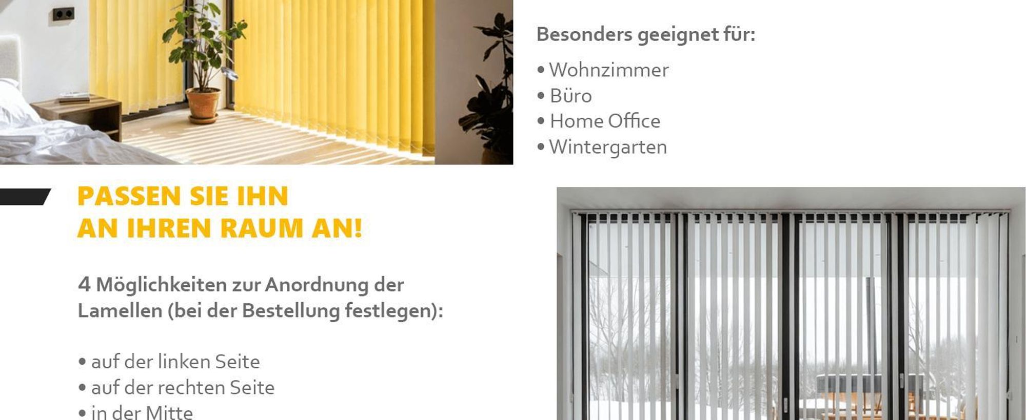 time4blinds, Lamellenvorhang, Vertikaljalousie, Vorhang, Grau-beige, 150x120cm