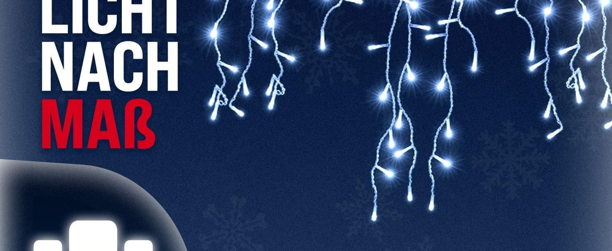 MONZANA® Eisregen Lichterkette Außen 600 LED Warmweiß