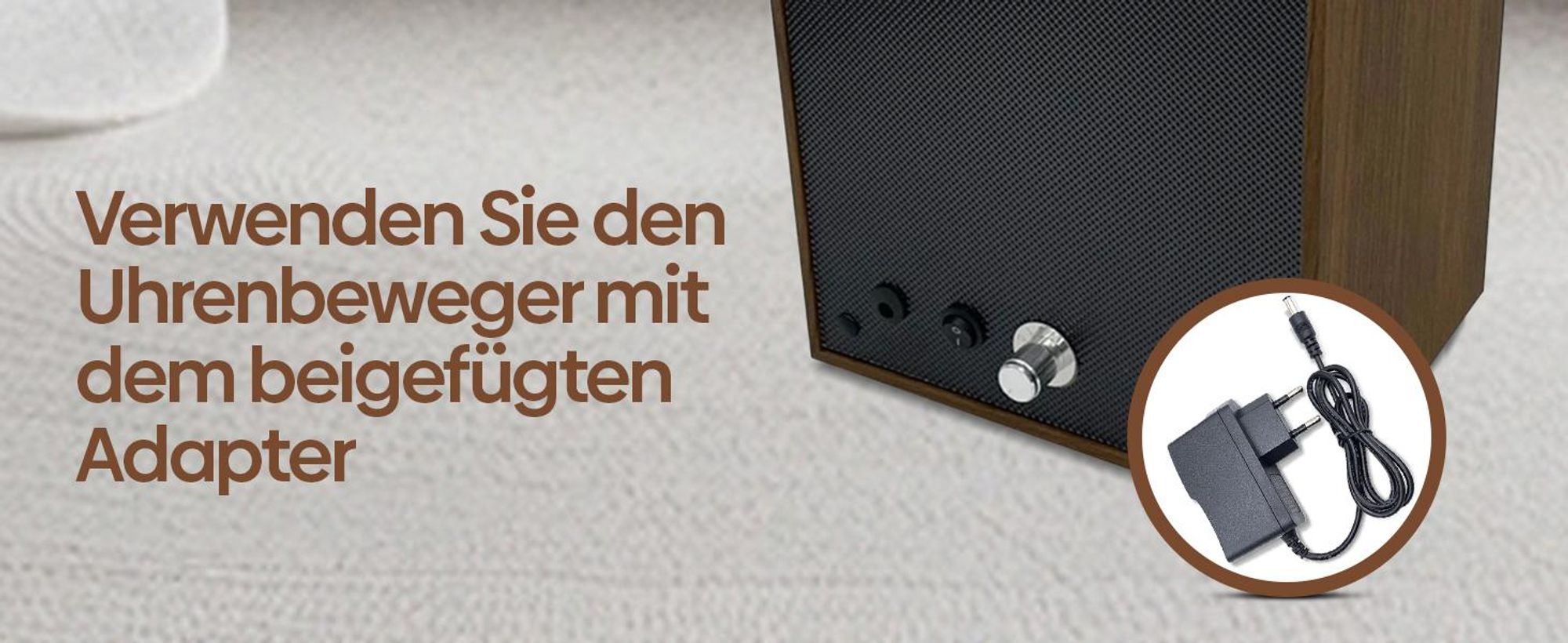 Olvy Uhrenbeweger für 3 Uhren, LED-Beleuchtung, Watchwinder Box Holz, Extrem Leiser Mabuchi Motor, Flexiblem Uhrenkissen, Watch Winder