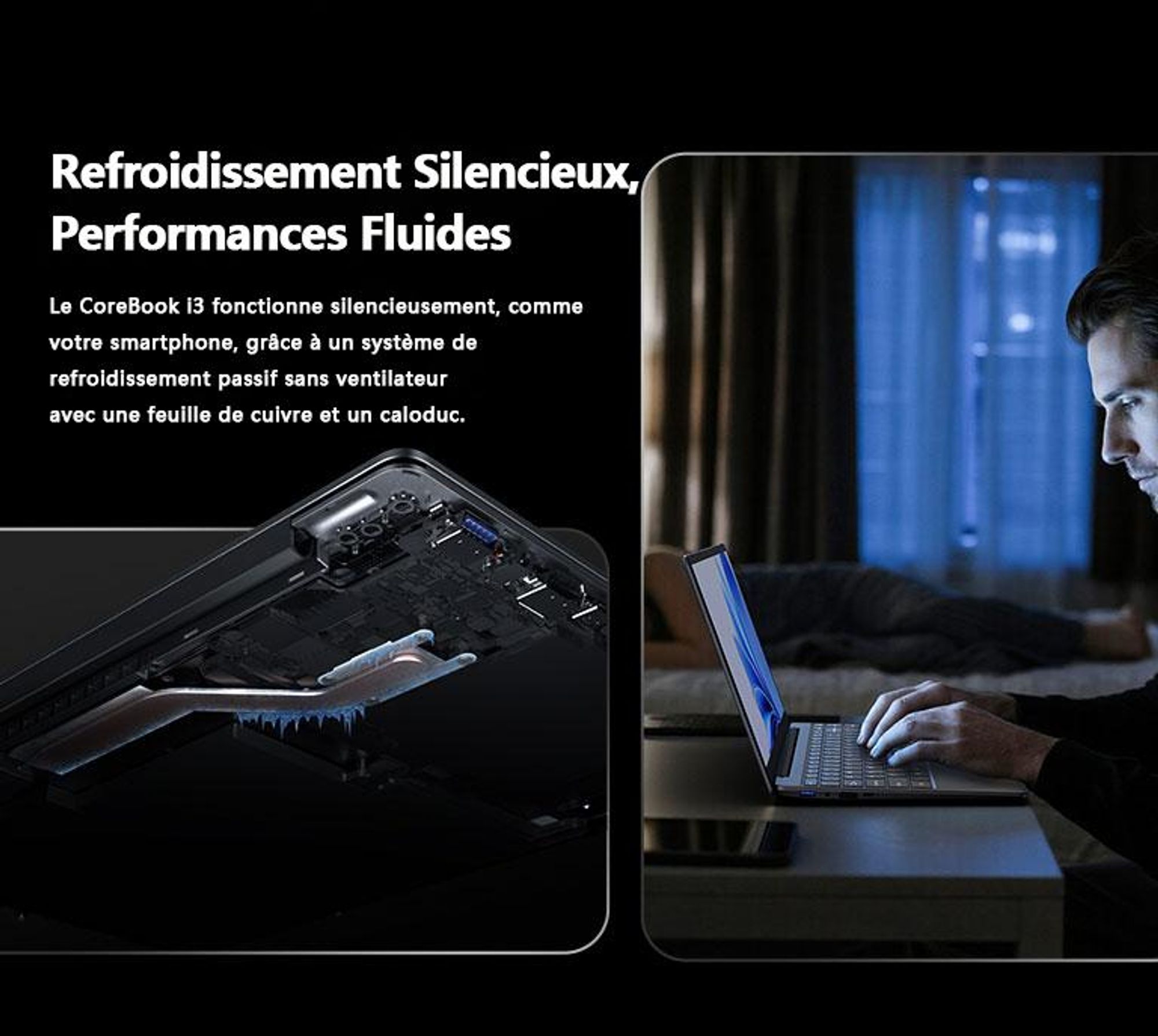 CHUWI Laptop Chuwi Laptop CoreBook-K1 i3-10100Y/14" FHD IPS/8GB/SSD 256GB/BT/Win 11