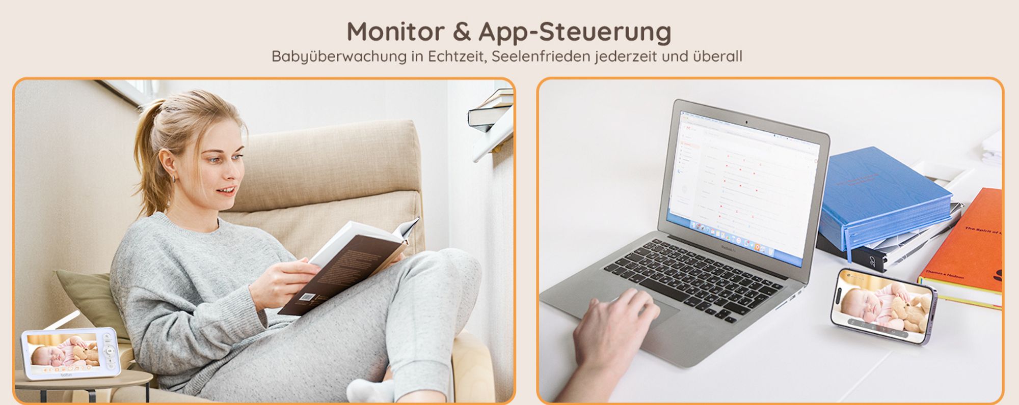 Monitor & App-Steuerung