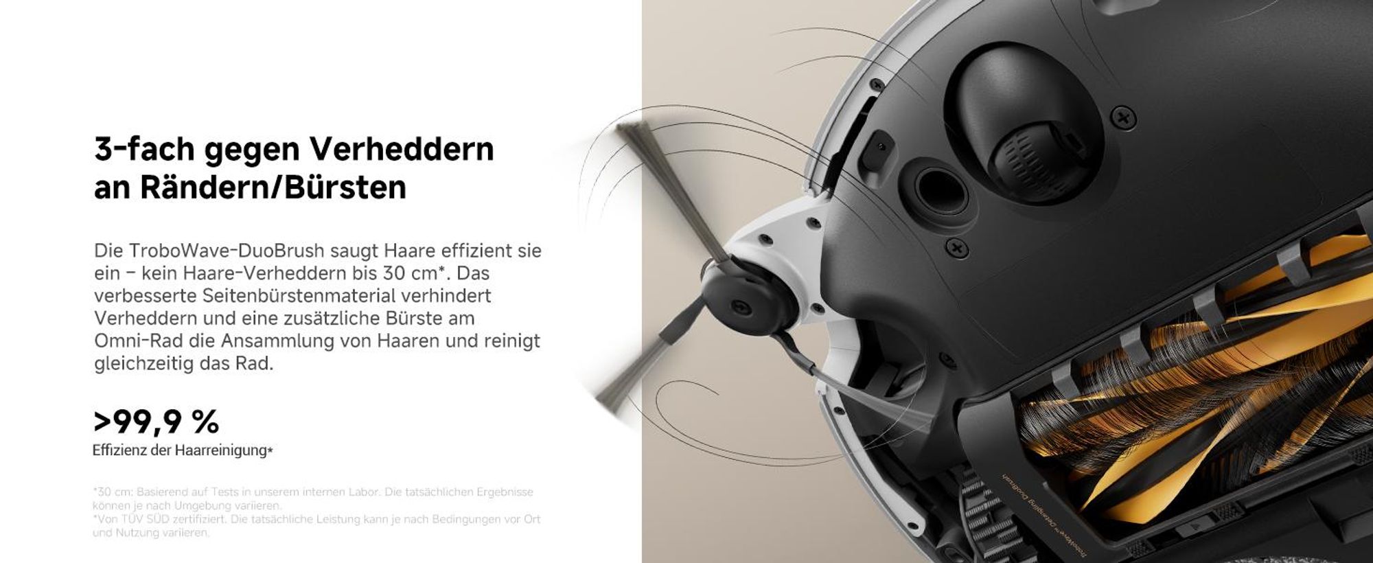 MOVA V50 Ultra Complete Saugroboter mit Wischfunktion 24.000 Pa, Liftable Navigation, Weiß + Extra 1 L Reinigungsflüssigkeit