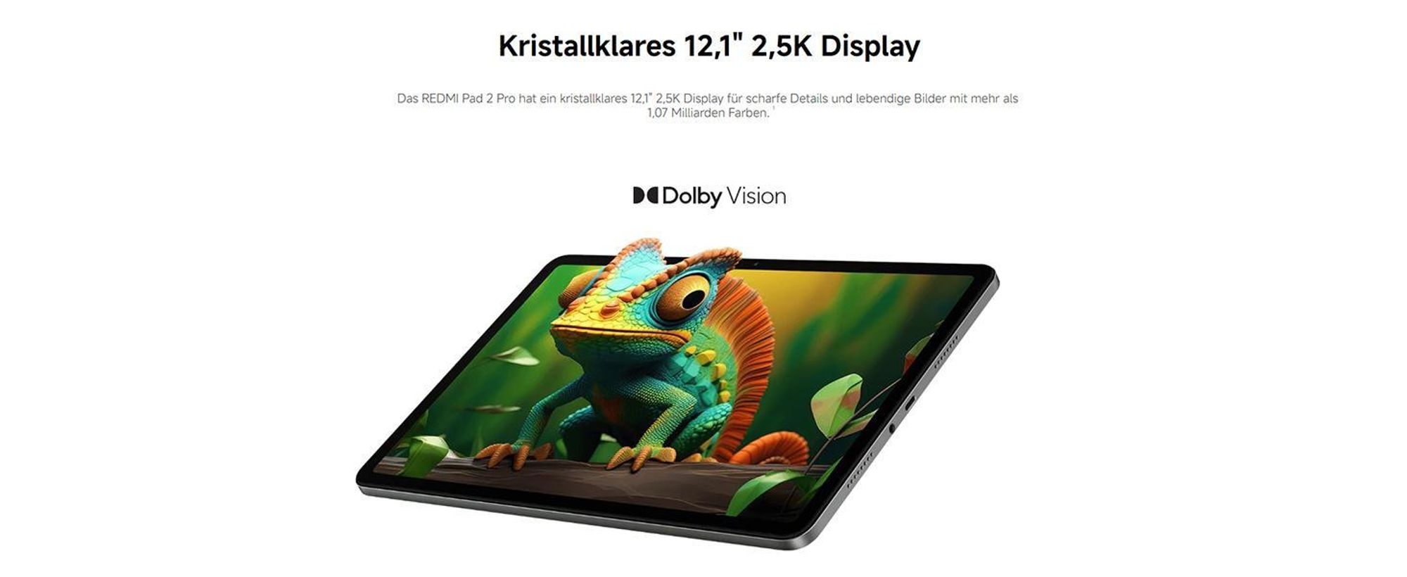 Tablet Xiaomi Redmi Pad 2 Pro 6/128 GB WiFi Silber