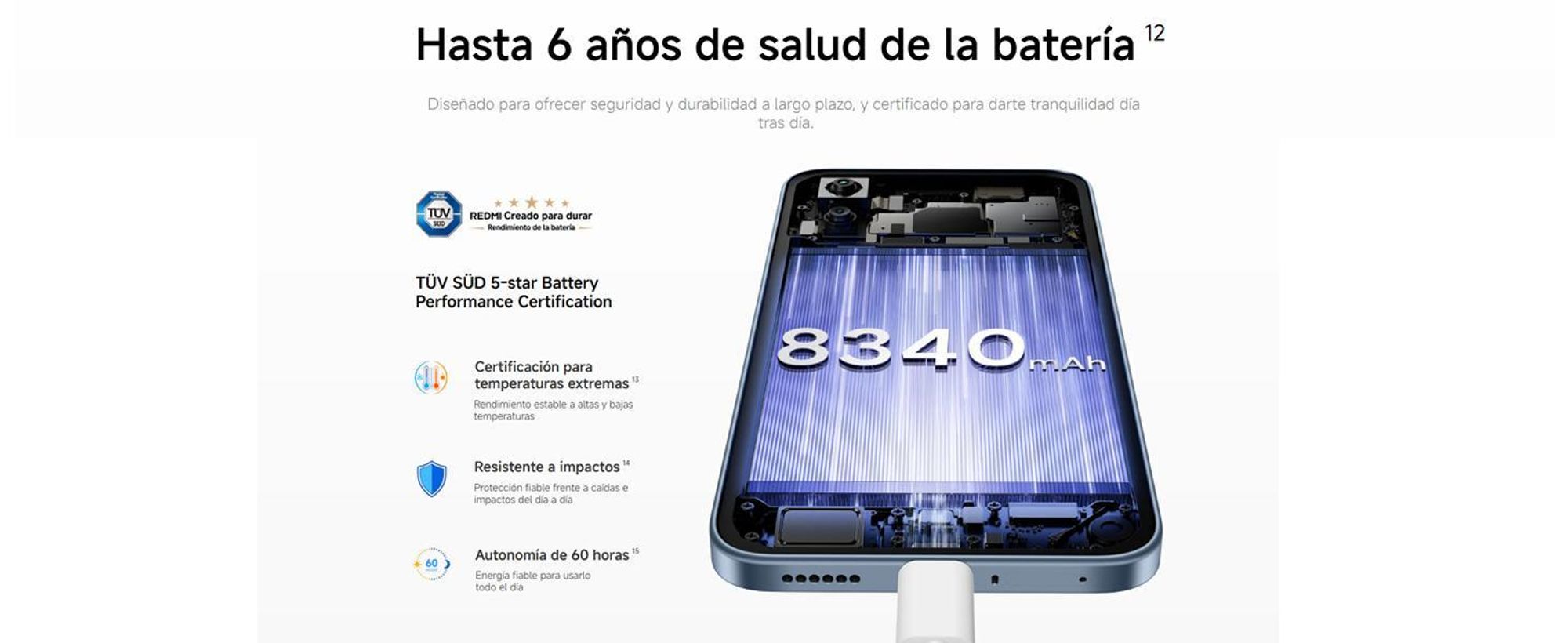 Xiaomi Redmi Note 17 Pro 5G, teléfono inteligente, 12/256GB, color azul, batería de 8340mAh