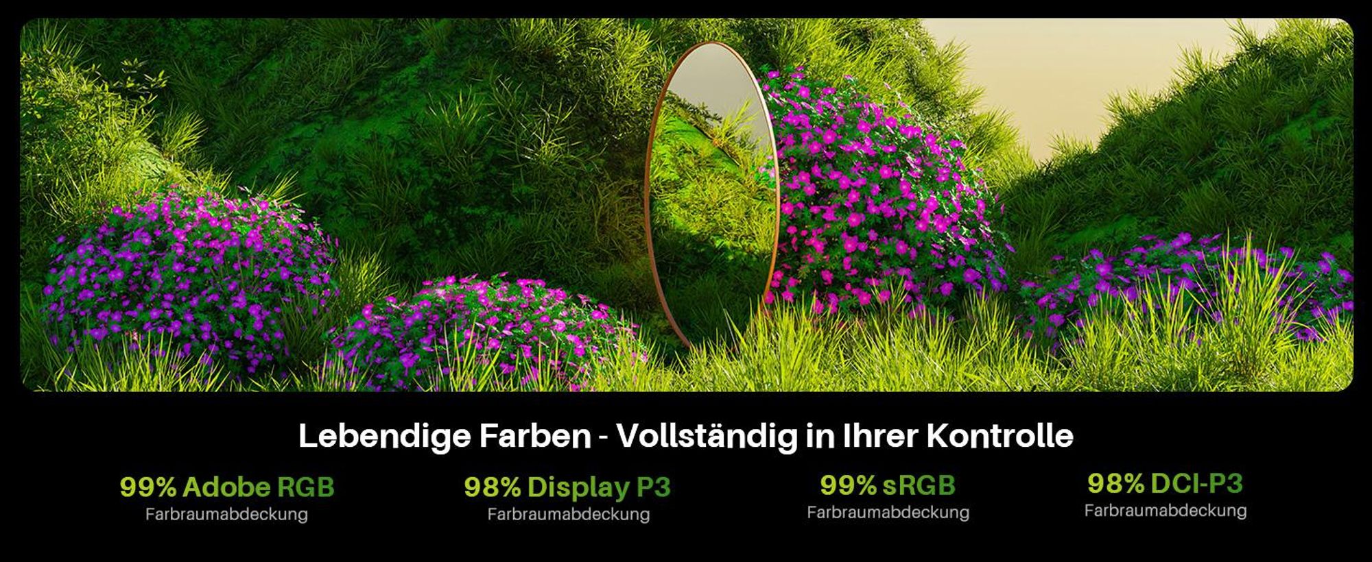 HUION Kamvas Pro 24 Gen 3 Grafiktablett mit Display, 23,8" 4K-UHD-Zeichenmonitor, neues PenTech 4.0,16384 Druckstufen mit Zwei Batterielosen Stiften