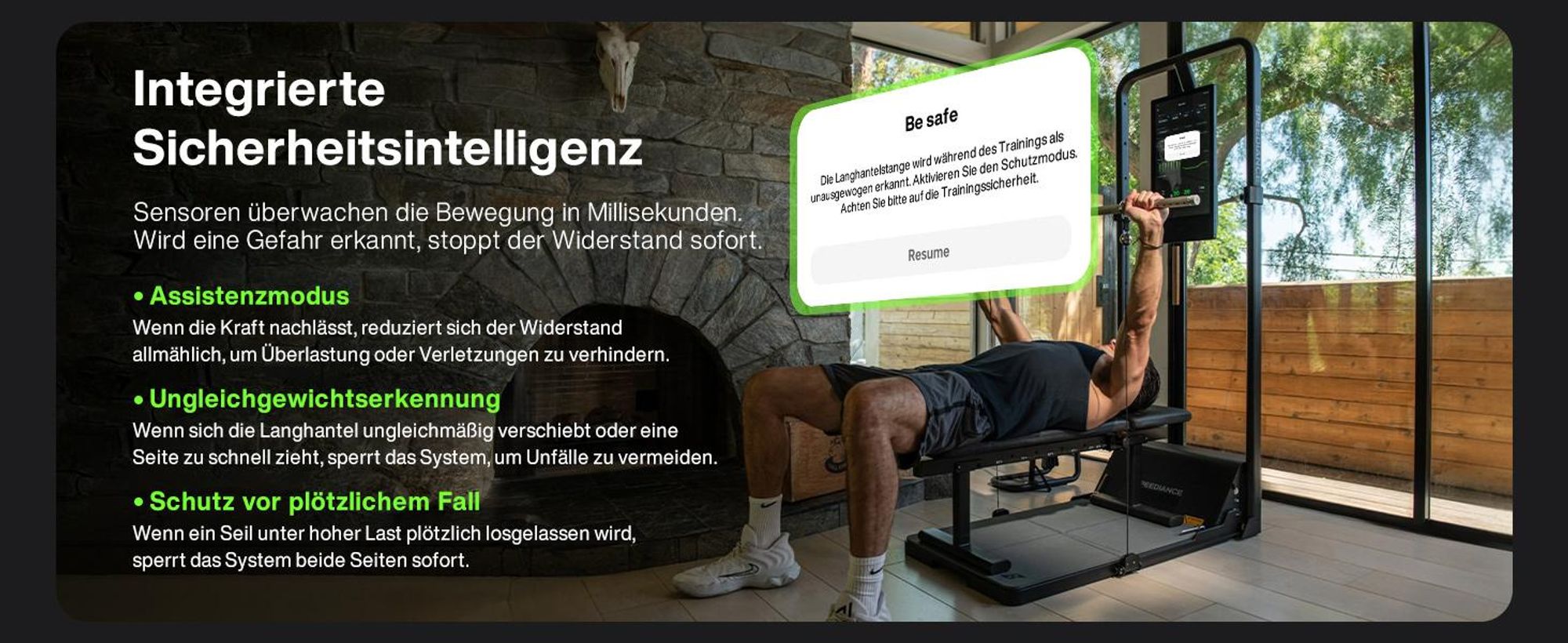 Speediance Home Gym, Smarte KI-gesteuerte Multi-Funktionale Smith-Maschine für Ganzkörper-Krafttraining, All-in-One Fitnessgerät