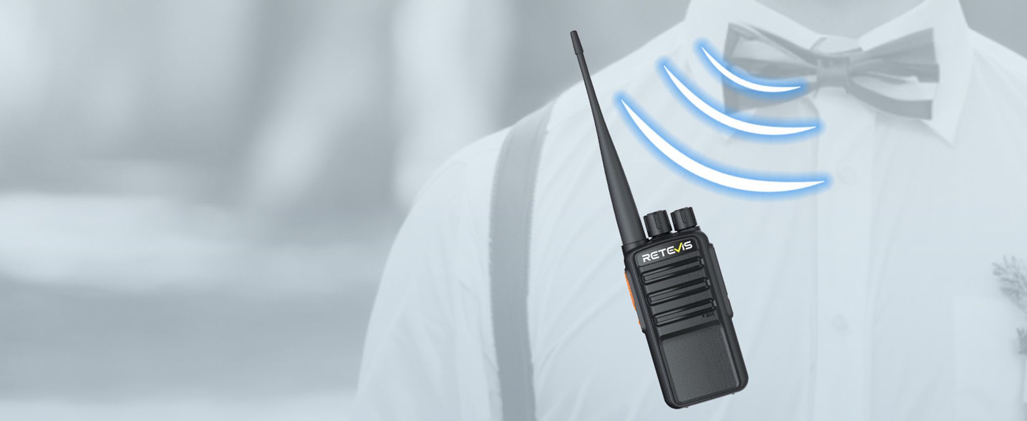 Retevis RB669 Funkgerät, Freenet PMR446 Walkie Talkie mit Headset, 10-in-1 Ladegerät, VOX, Effizientes Laden, Funkgeräte für Firmenfeier, Eventplanung