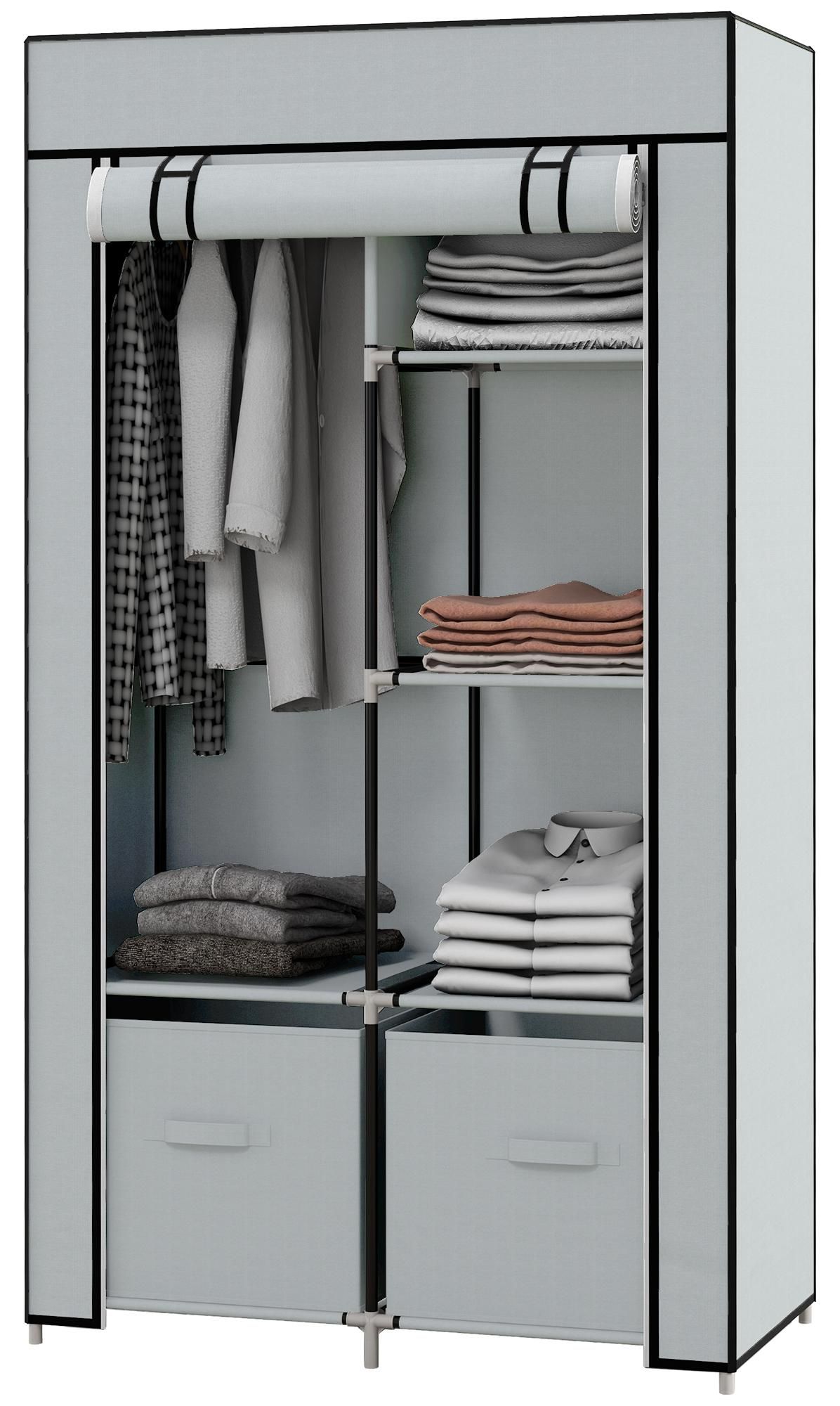 Stoffschrank Faltschrank mit