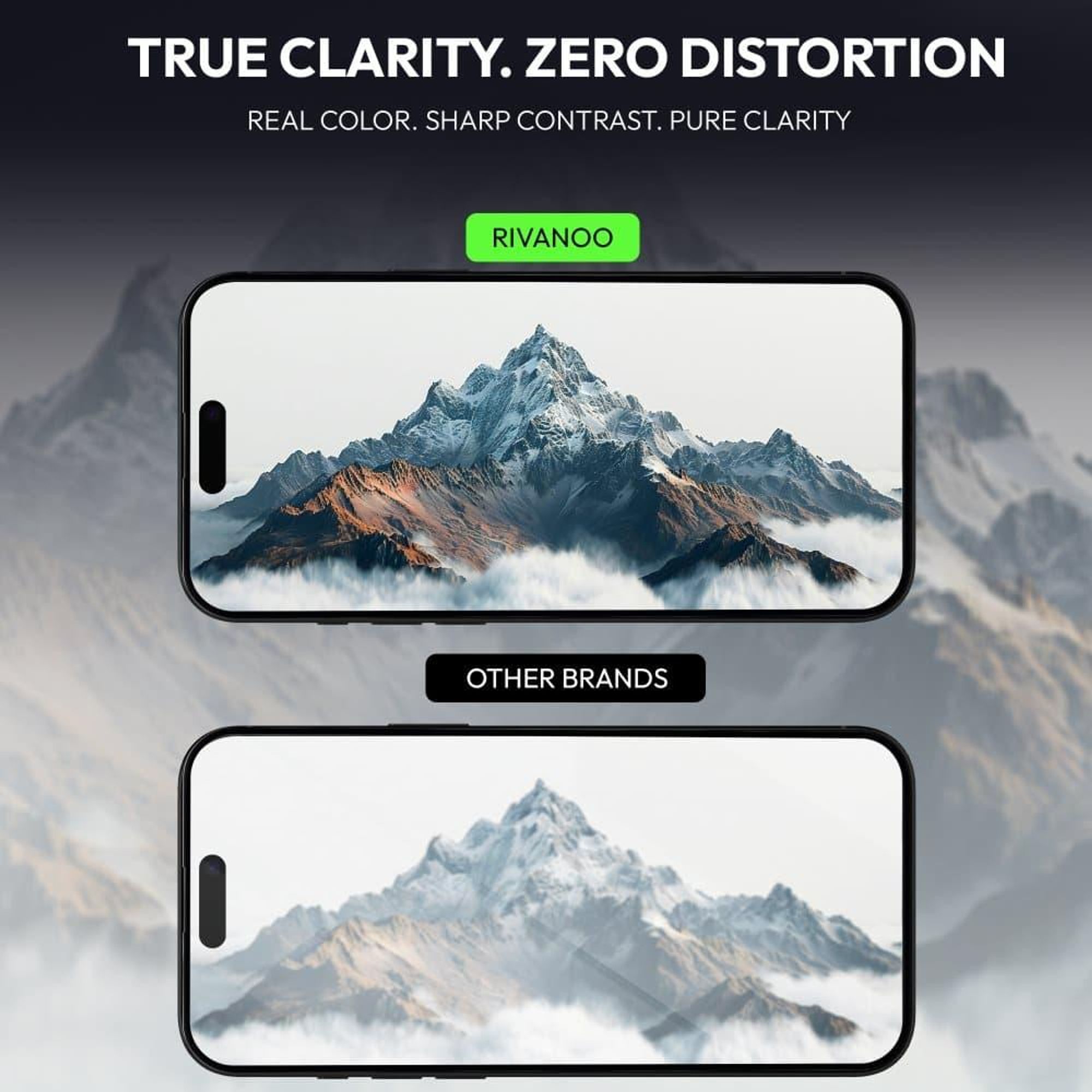 1-Pack iPhone 16 Pro Displayschutzfolie - Gehärtetes Glas | [Automatische Installation] - Blasenfrei