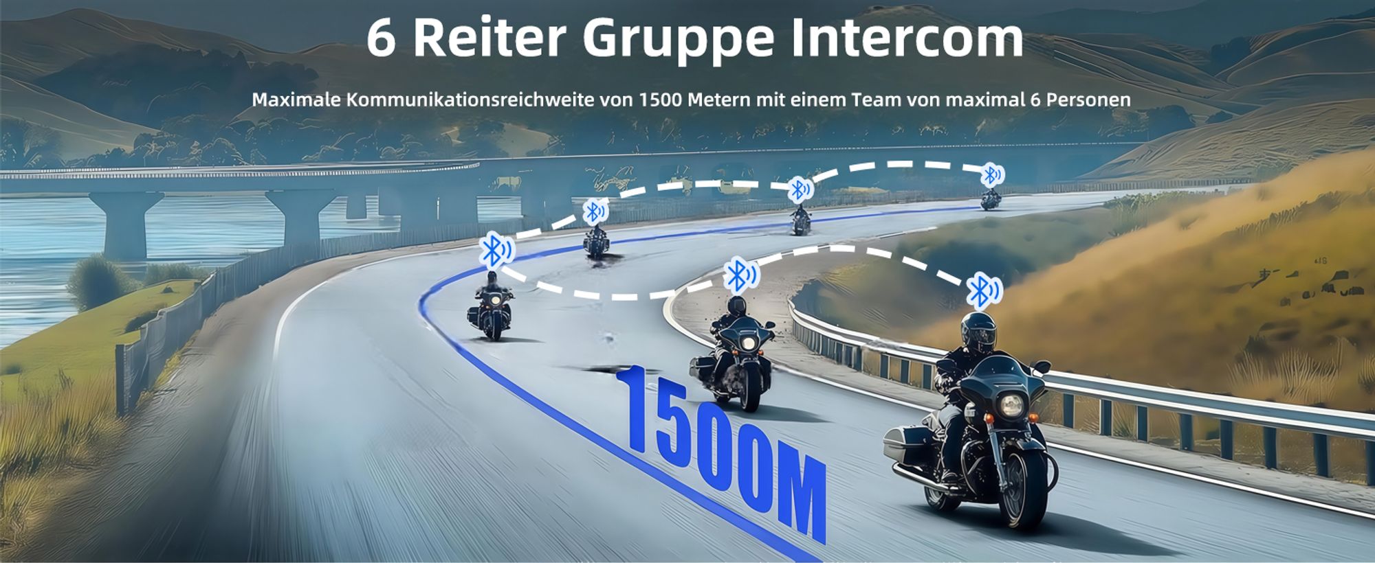 Headset, Interphone, Gegensprechanlage, Motorrad Intercom, Bluetooth Intercom, Intercom