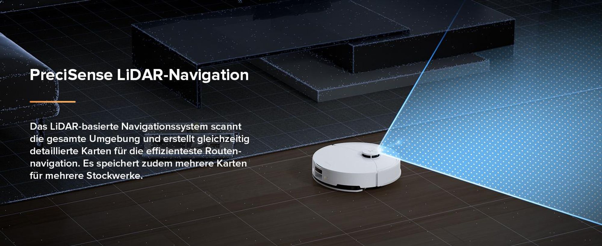 Roborock Q10 S5 Saugroboter mit Wischfunktion, 10.000 Pa Staubsauger Roboter, Dual Anti-Tangle System, Auto Lifting Mopping, Ideal für Tierhaare, Weiß