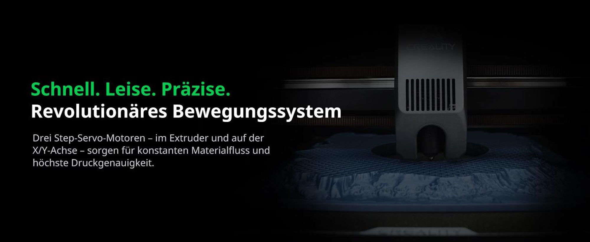 Creality K2 Combo 3D-Drucker, 260×260×260 mm Bauvolumen, Multicolor-Druck mit bis zu 16 Farben, beheizter Druckraum, Dual-AI-Kameras