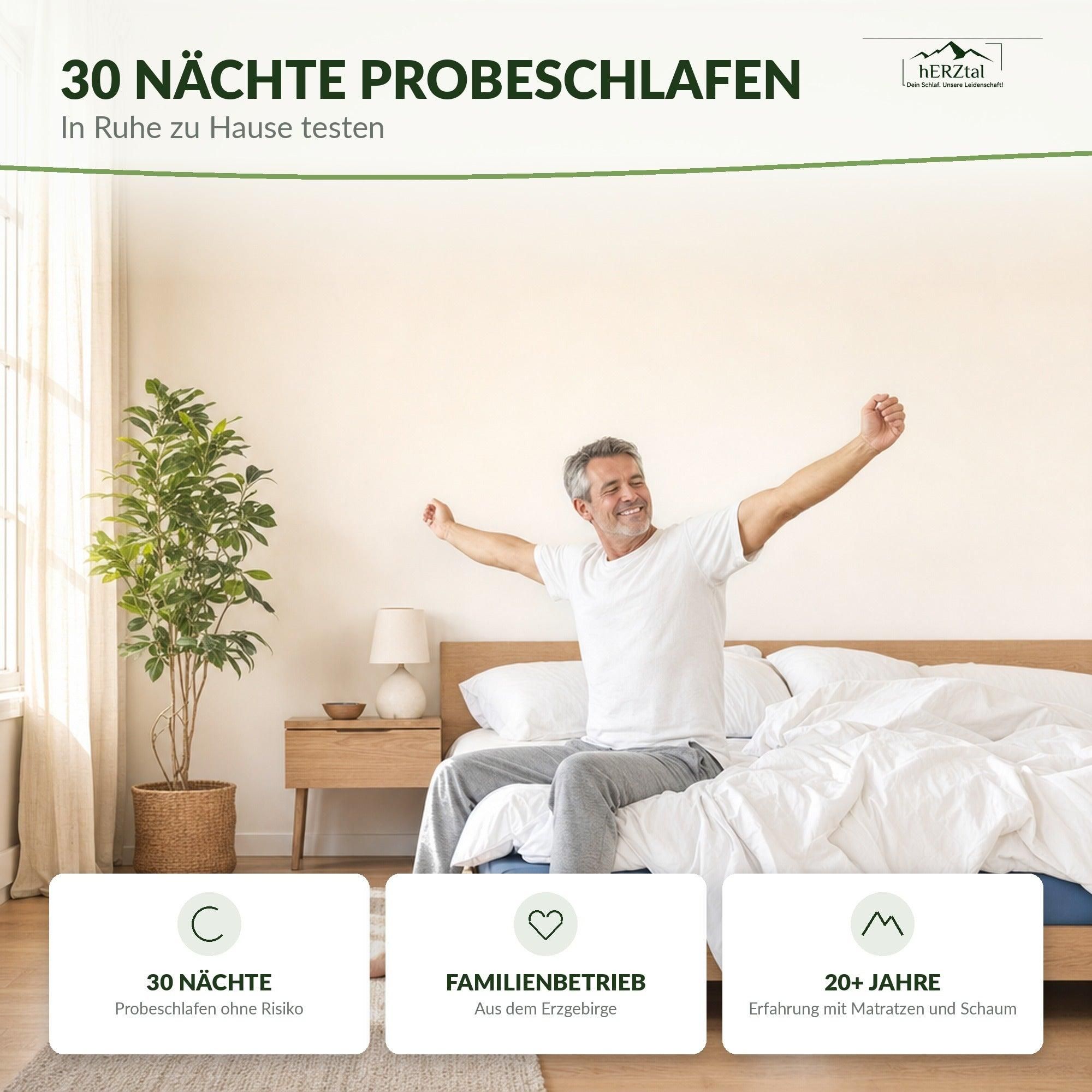 hERZtal basic sleep CoreFoam 12 cm – vertrauen