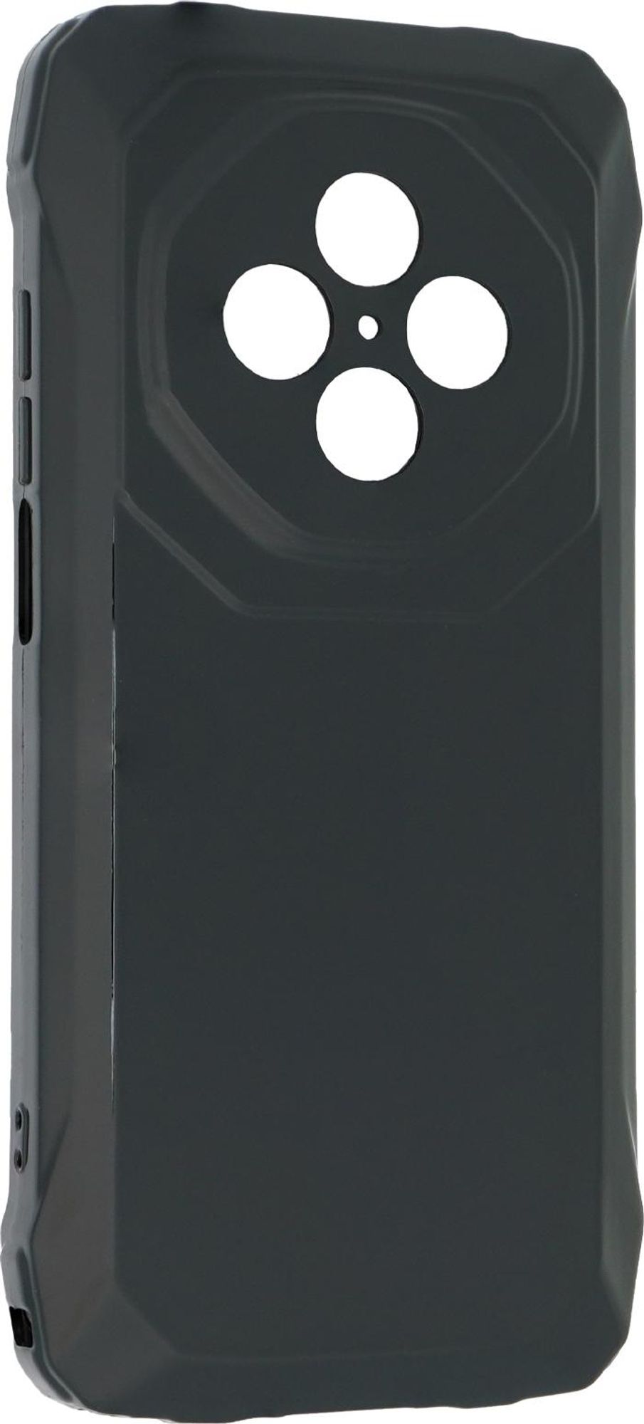 caseroxx Schutz-Hülle TPU-Hülle kompatibel mit Blackview Fort 1, Gummi Handy Tasche schwarz  Bild 3