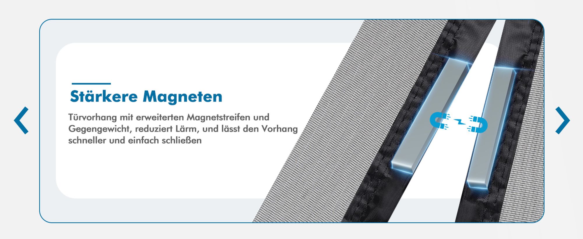 Sekey 80×210 cm Fliegengitter Balkontür Magnet Insektenschutz Tür Fiberglas Insektenschutz ohne Bohren Magnet für  Seitliches Öffnen Gegen Katzenkrat