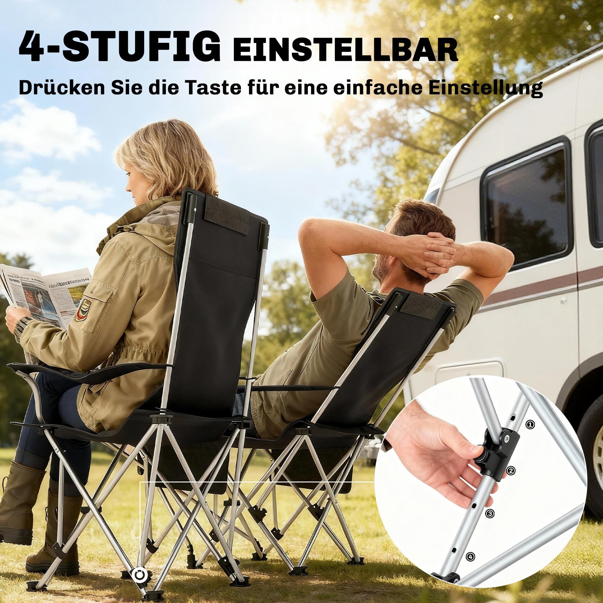 mit Klappstuhl kg Liegefunktion