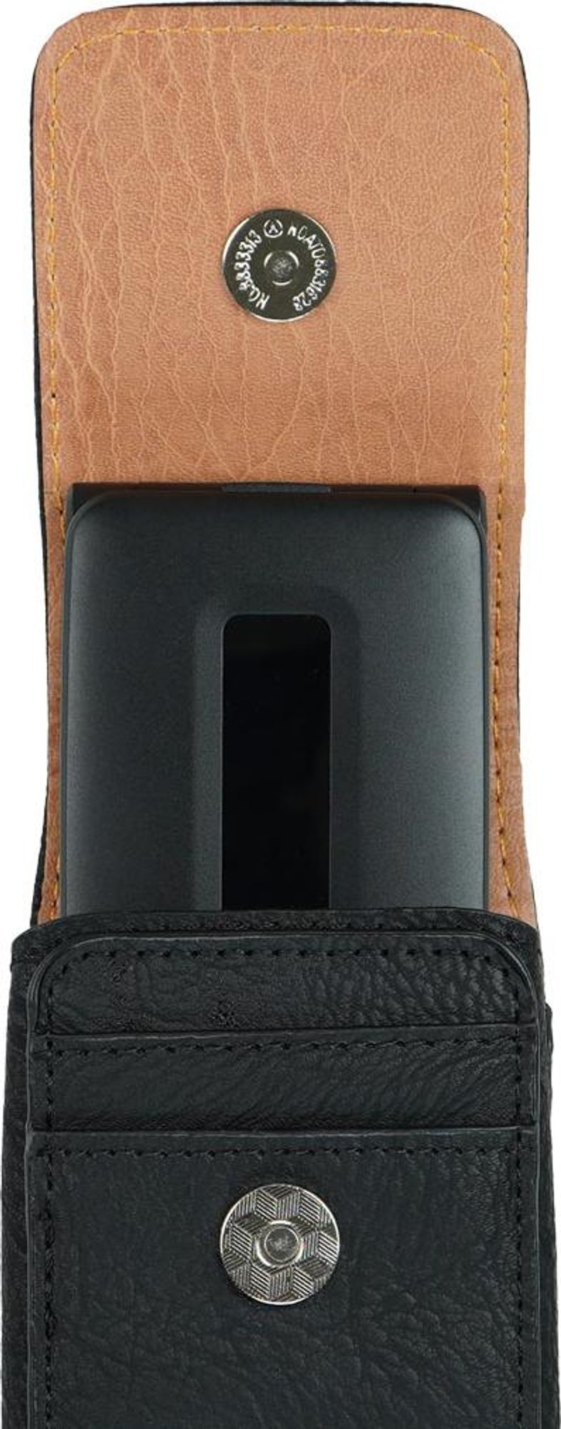 caseroxx Handy-Tasche für Senioren Mobiltelefone von diversen Herstellern - Doro - Nokia - Emporia - Beafon - SPC - etc. mit Gürtelschlaufe in verschiedenen Farben schwarz Bild 5