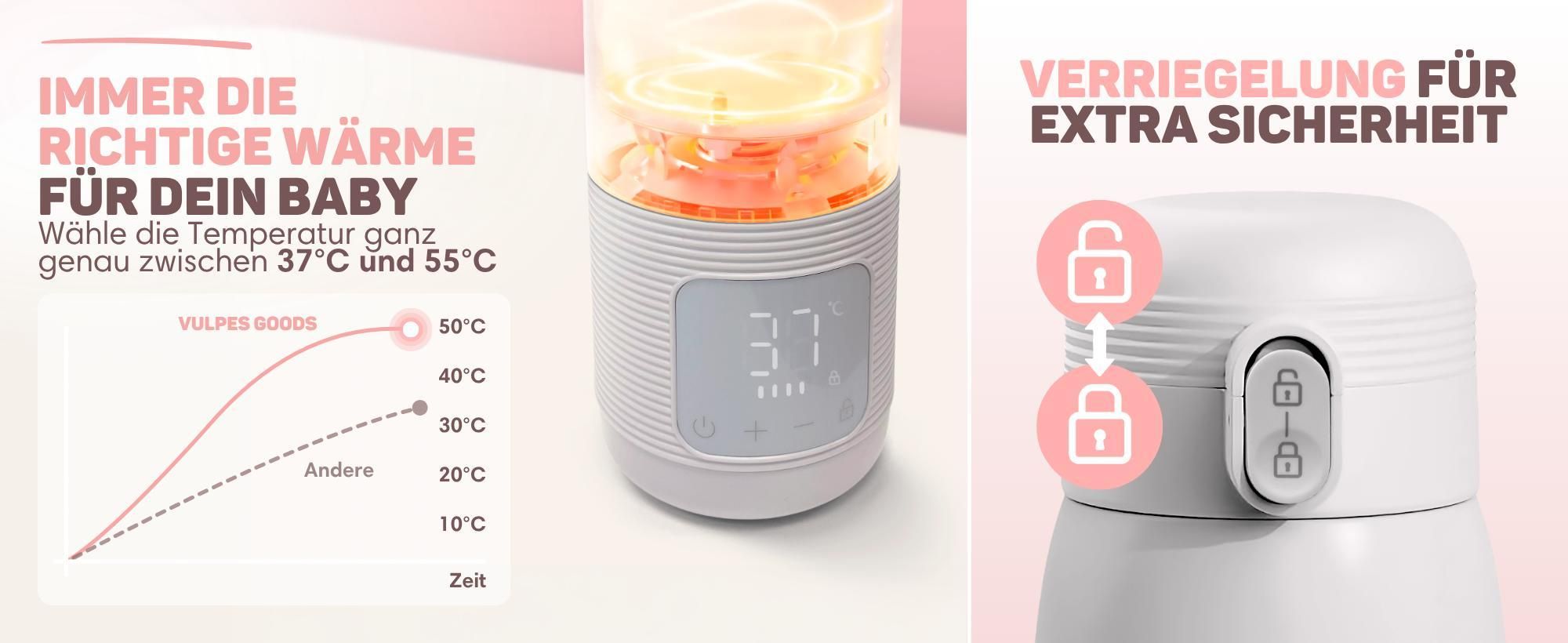 funktionen Babyflaschenwärmer