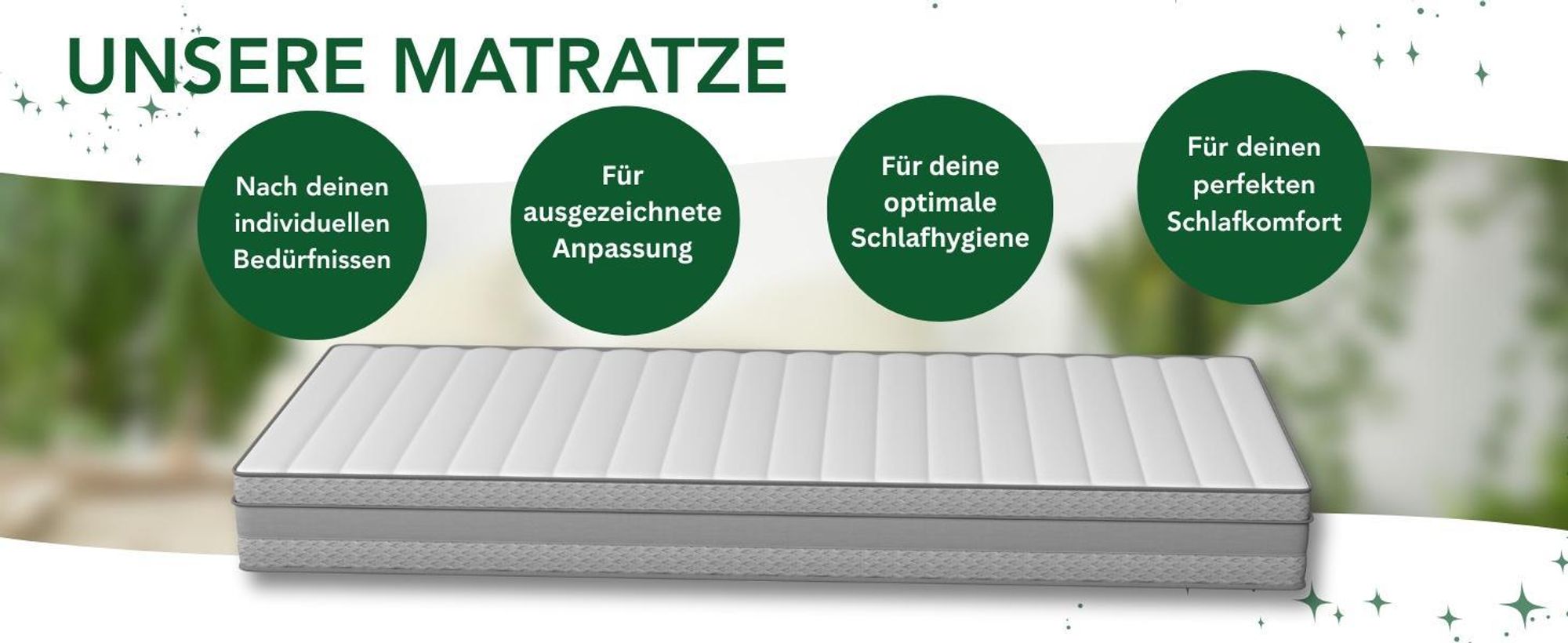 Hochwertige 7-Zonen Tonnentaschenfederkernmatratze | 140 x 200 cm | 21 cm hoch | H3 | mittelfest | DREAMSTAR Tape Edge