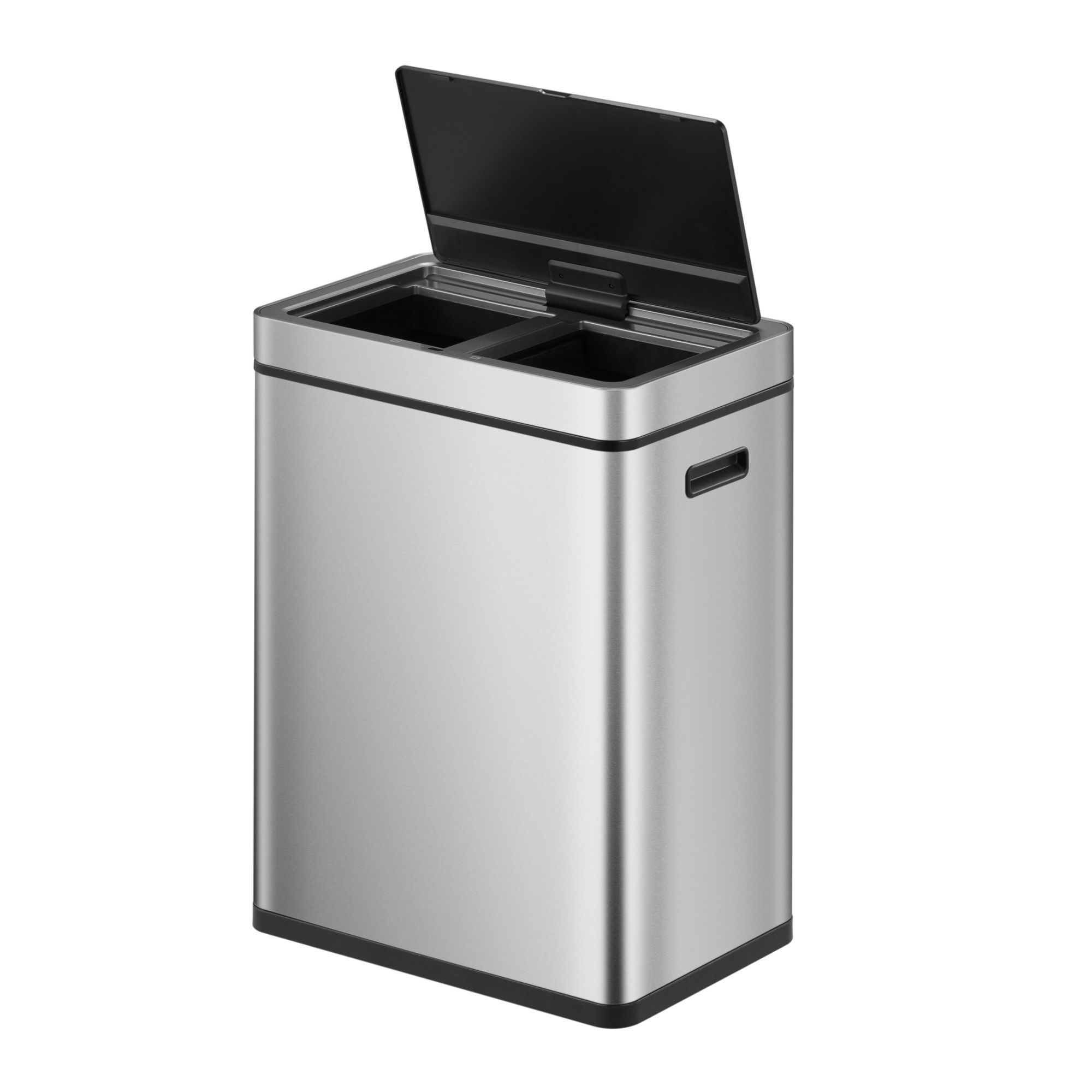 EKO - Mirage Plus Sensor Recycler 30+30 liter - Stainless steel Plastic - Matt Edelstahl