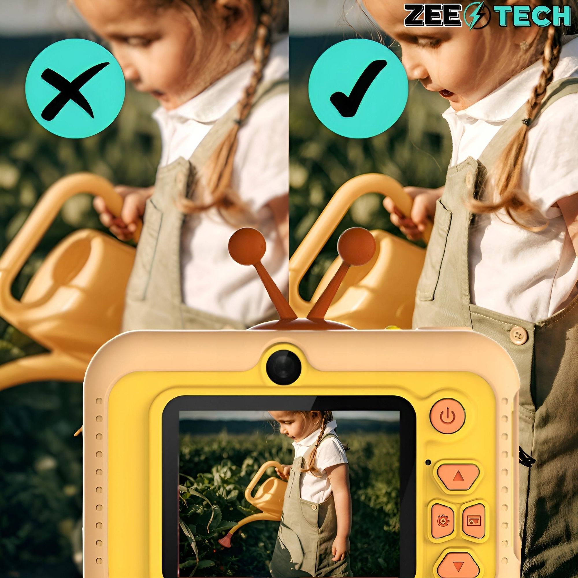 Digitale Fotokamera Für Kinder 40 Mp Spielkamera Mit Spielen + 32Gb Speicherkarte