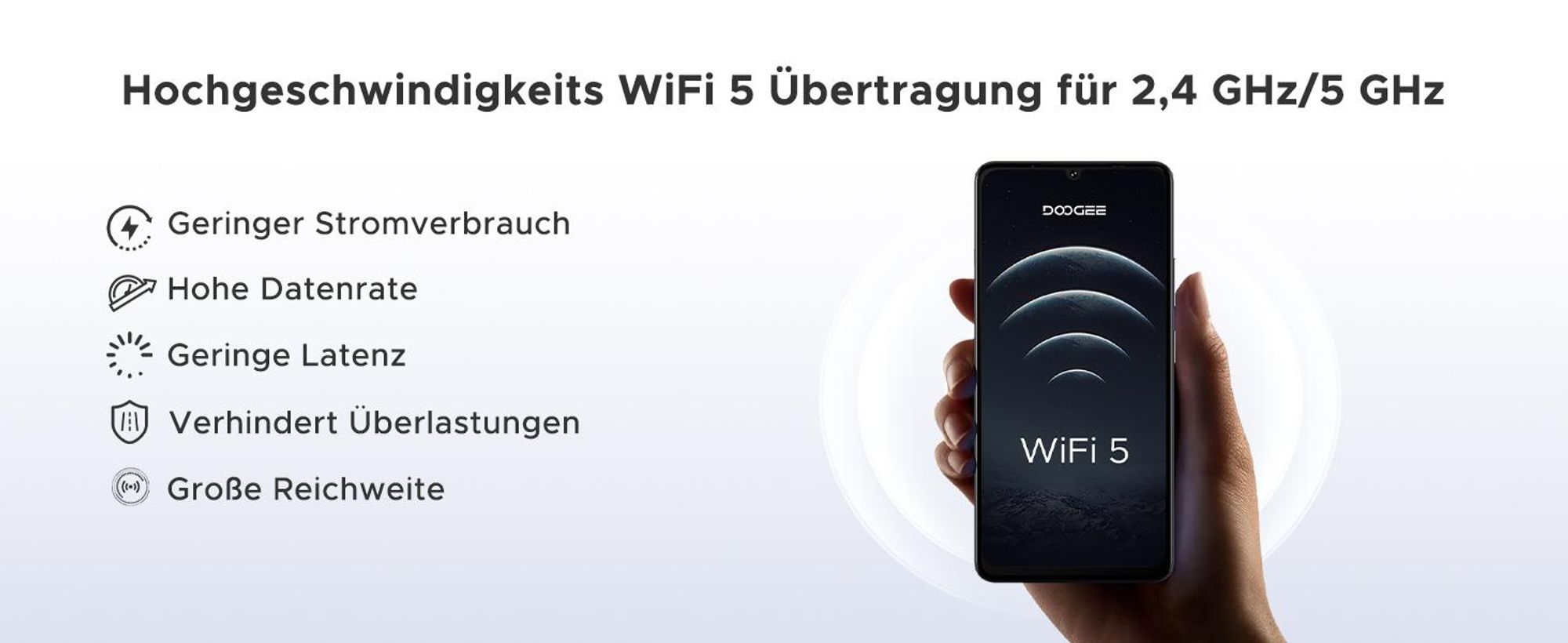 DOOGEE Note59 Pro Smartphone Handy, Android 16, 6,75" 120Hz, 6250mAh Akku, 32GB+256GB, 5G, 16MP, NFC, Fingerabdruck, ohne Vertrag