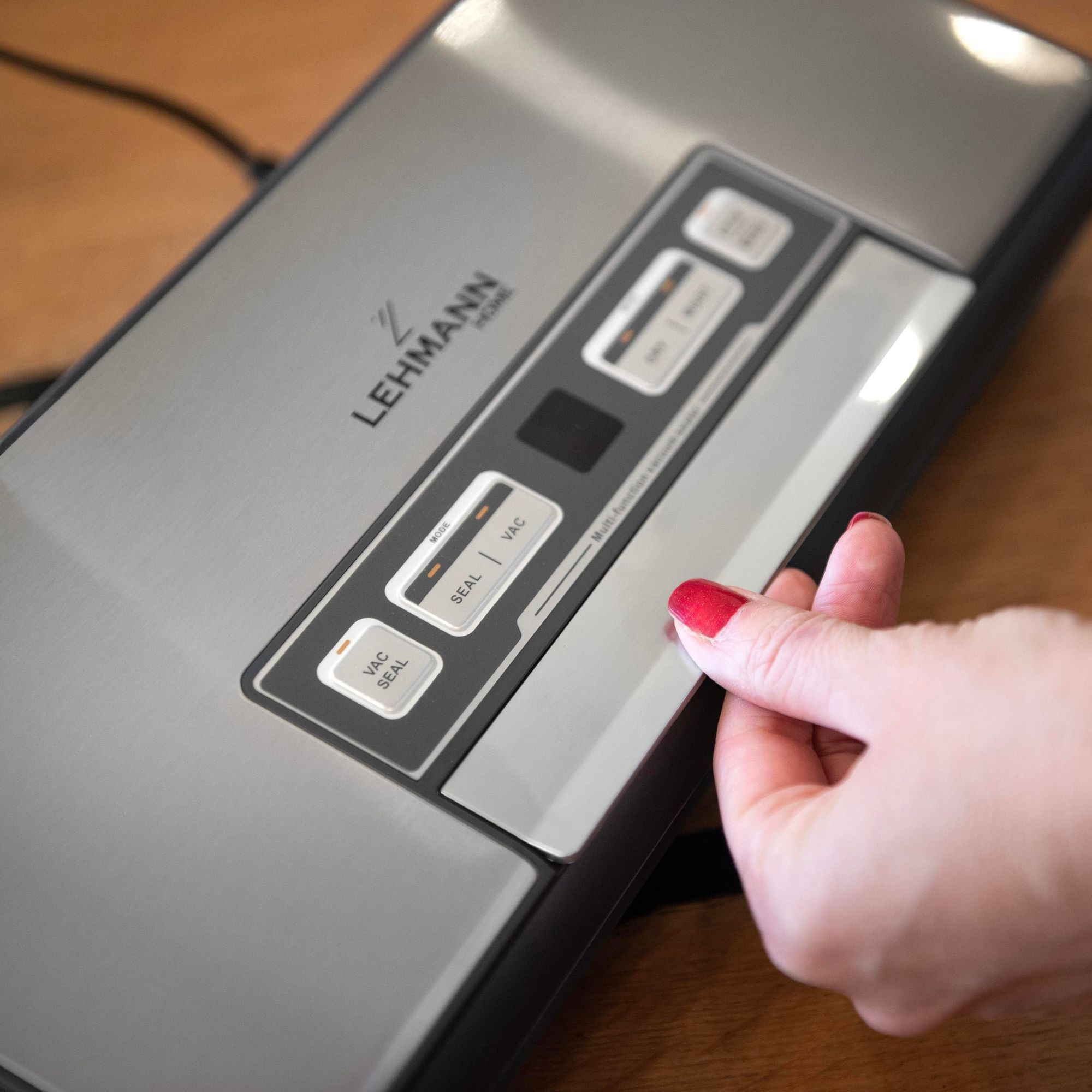 Zgrzewarka próżniowa LEHMANN do żywności pakowarka automatyczna do jedzenia FUSION foliarka domowa