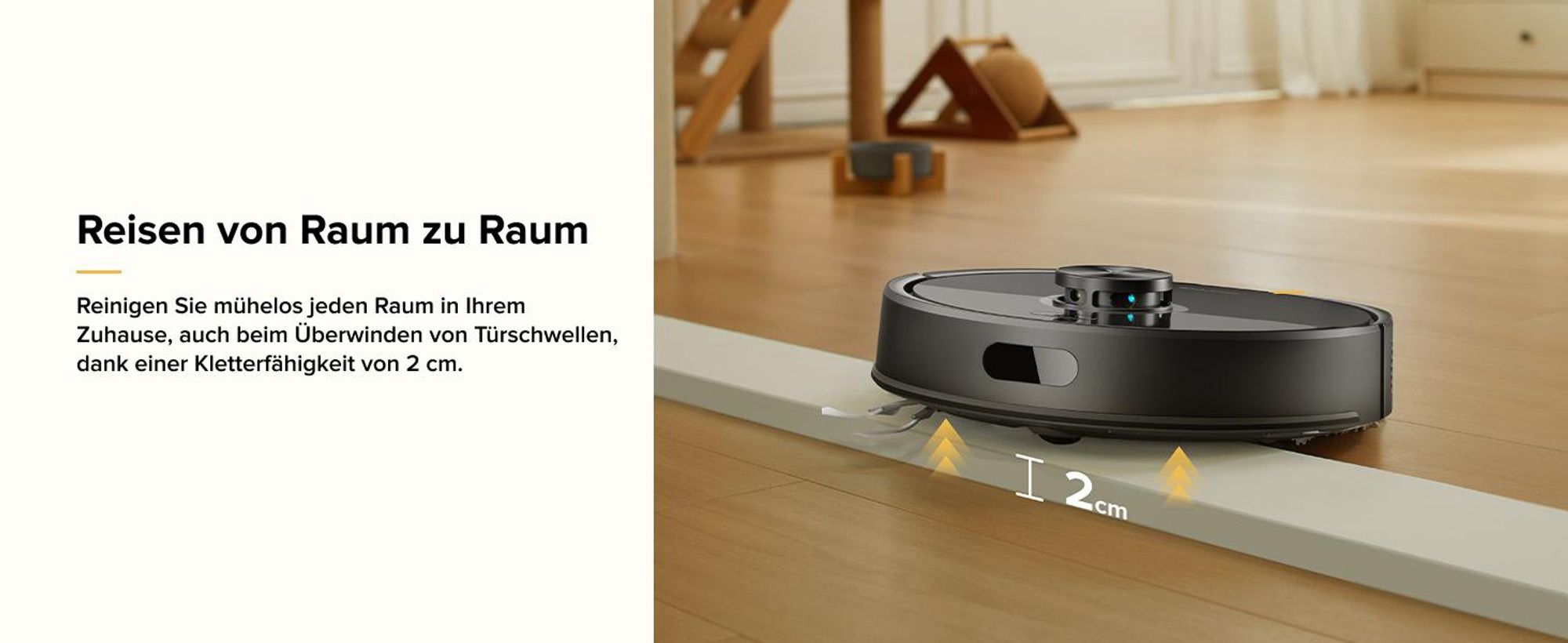 Roborock Q7 M5 Saugroboter mit Wischfunktion, 10.000Pa(Upgrade von Q5 PRO), Dual Anti-Tangle-System,Staubsauger Roboter für Teppich,Tierhaare(Schwarz)