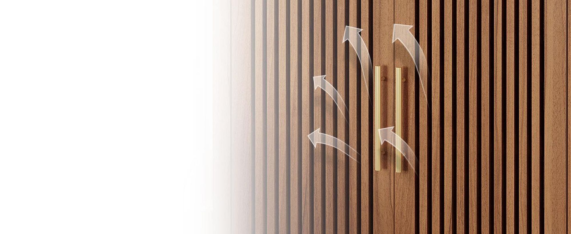 Tribesigns Armoire à chaussures, armoire à chaussures à 5 étages étroite avec portes à lamelles et tiroir, entrée en bois réglable, 80 * 36 * 110cm, brun