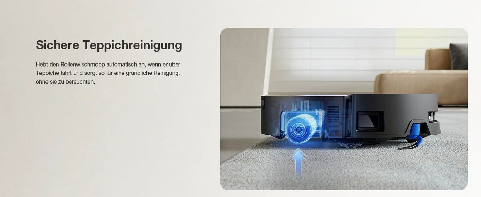 ECOVACS DEEBOT X9 PRO Omni Staubsauger Roboter mit Wischfunktion, 16.600 Pa, OZMO Roller, All-in-One Omni Station, YIKO-GPT Saugroboter, Schwarz