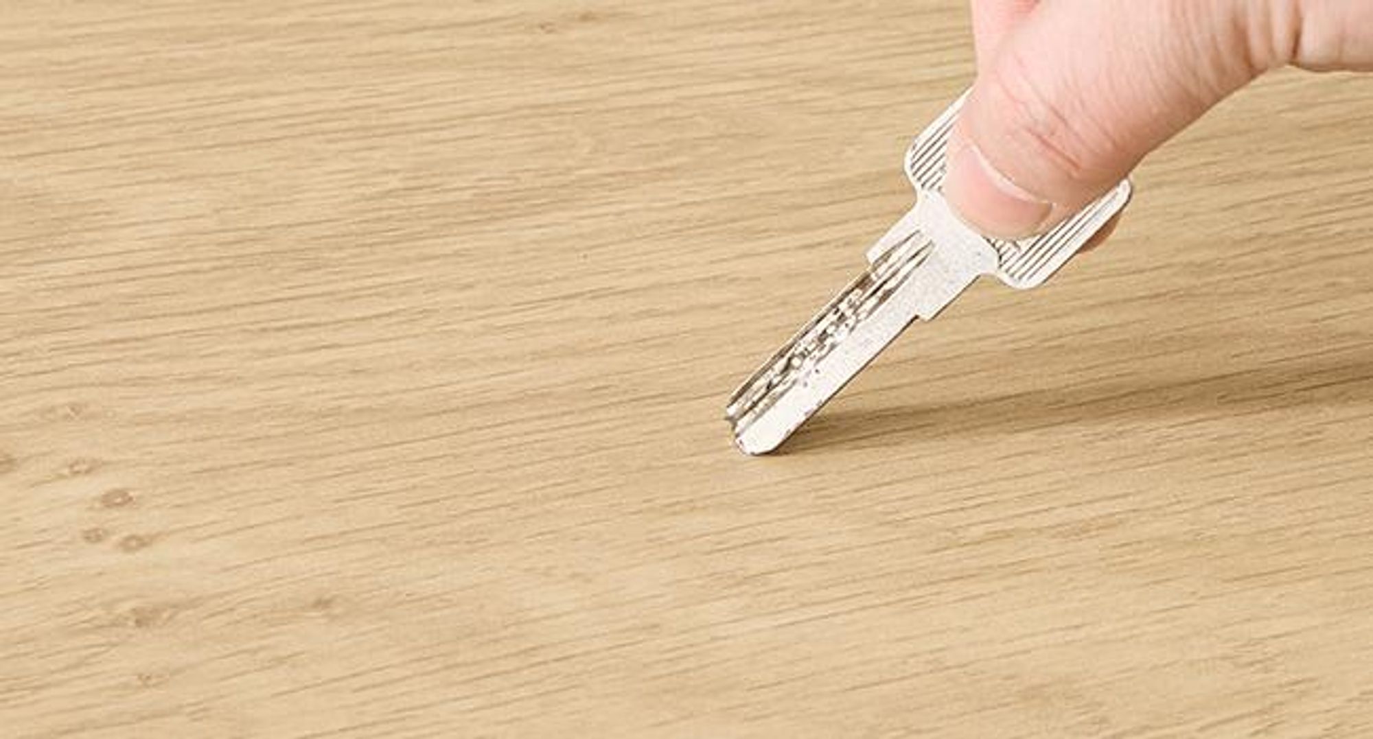 VASAGLE Schreibtisch mit 3 Ablagen, Bürotisch mit 2 Schubladen, 127 x 50 x 76 cm, moderner Stil, eichenfarben-weiß