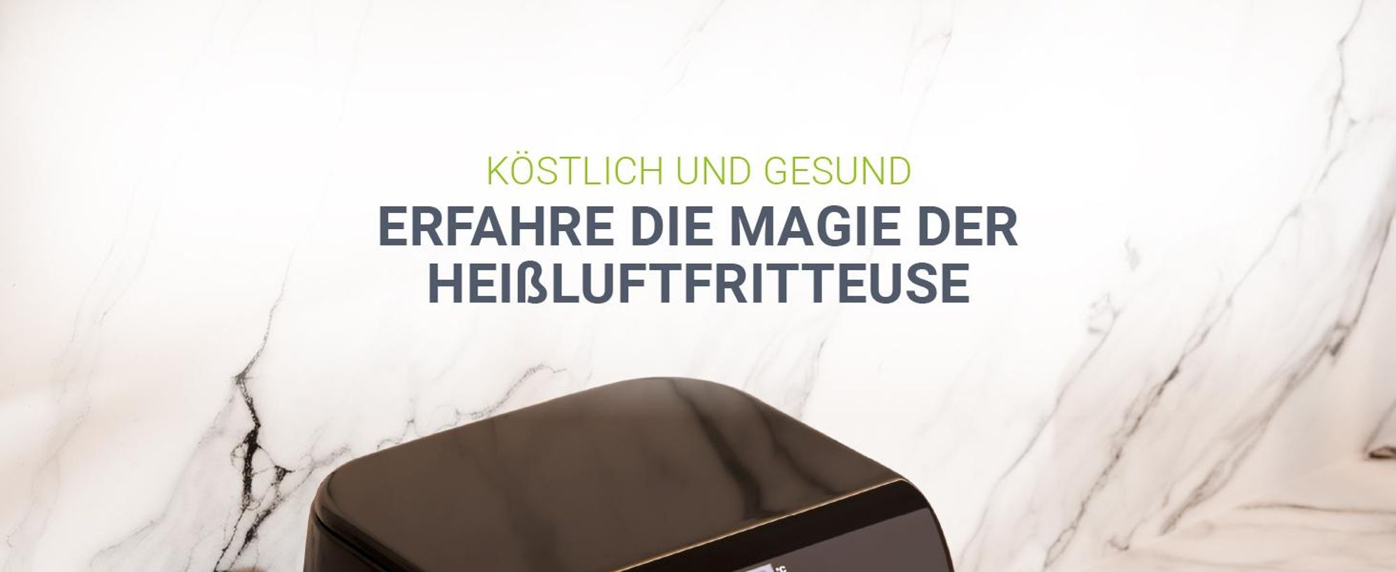 Juskys Heißluftfritteuse 12L – Airfryer mit 10 Programmen, max. 200 °C & Zubehör - Schwarz