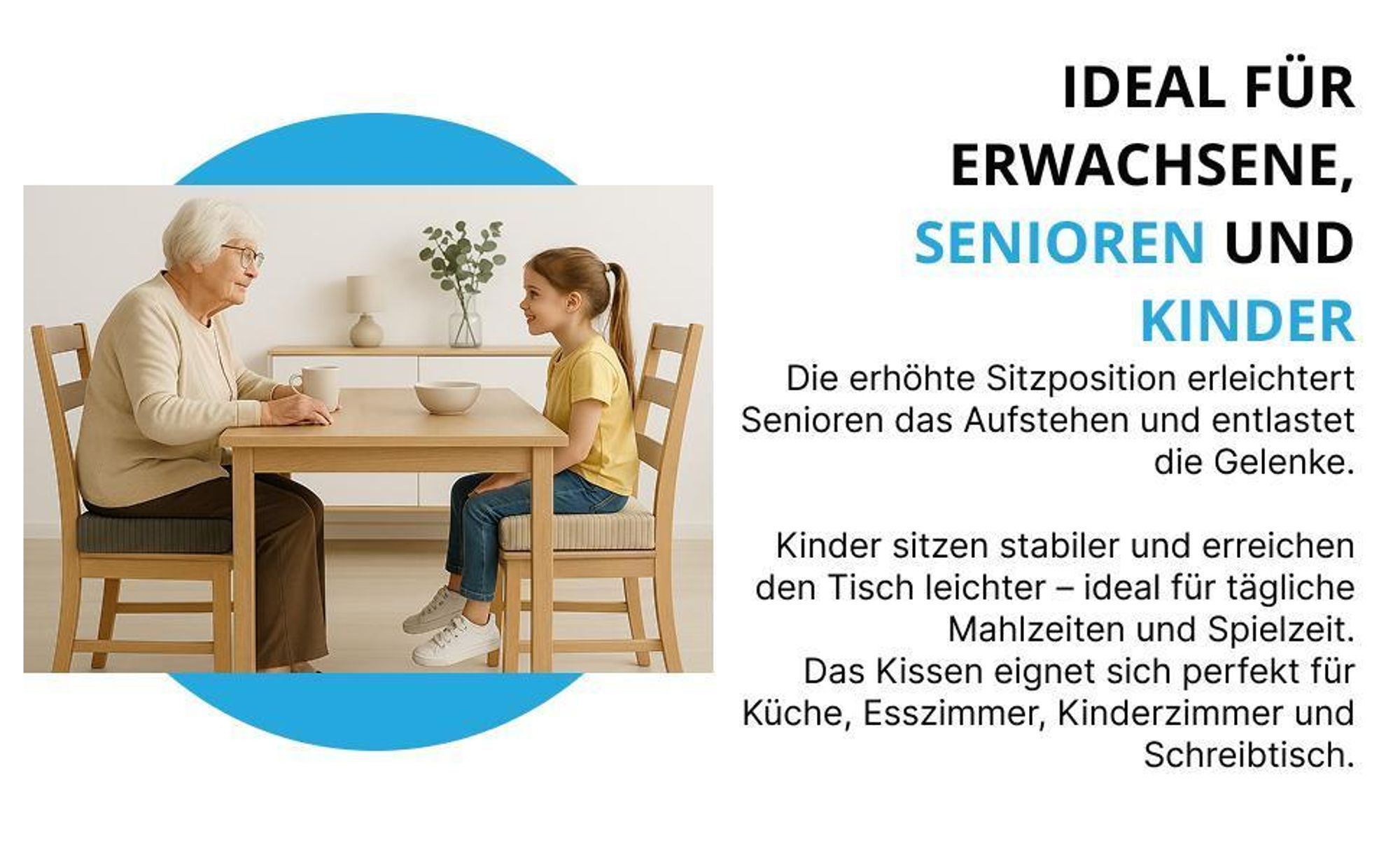 sitzkissen dicke balkon stühle gartenstuhl stuhlpolster hoch sitz polsterung gartenstuhlkissen