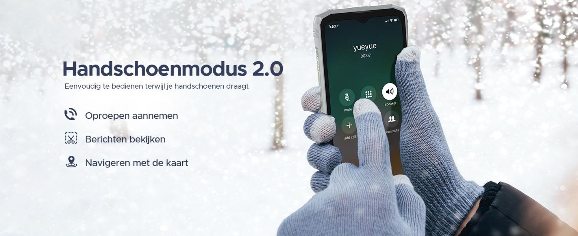 DOOGEE Blade10 Ultra Energy: Robuuste outdoor smartphone, Android 16, IP68/IP69K, 6,56" scherm met 90Hz, 6150mAh batterij, 36+128GB opslag, 64MP camera, NFC, vingerafdruksensor, zonder abonnement