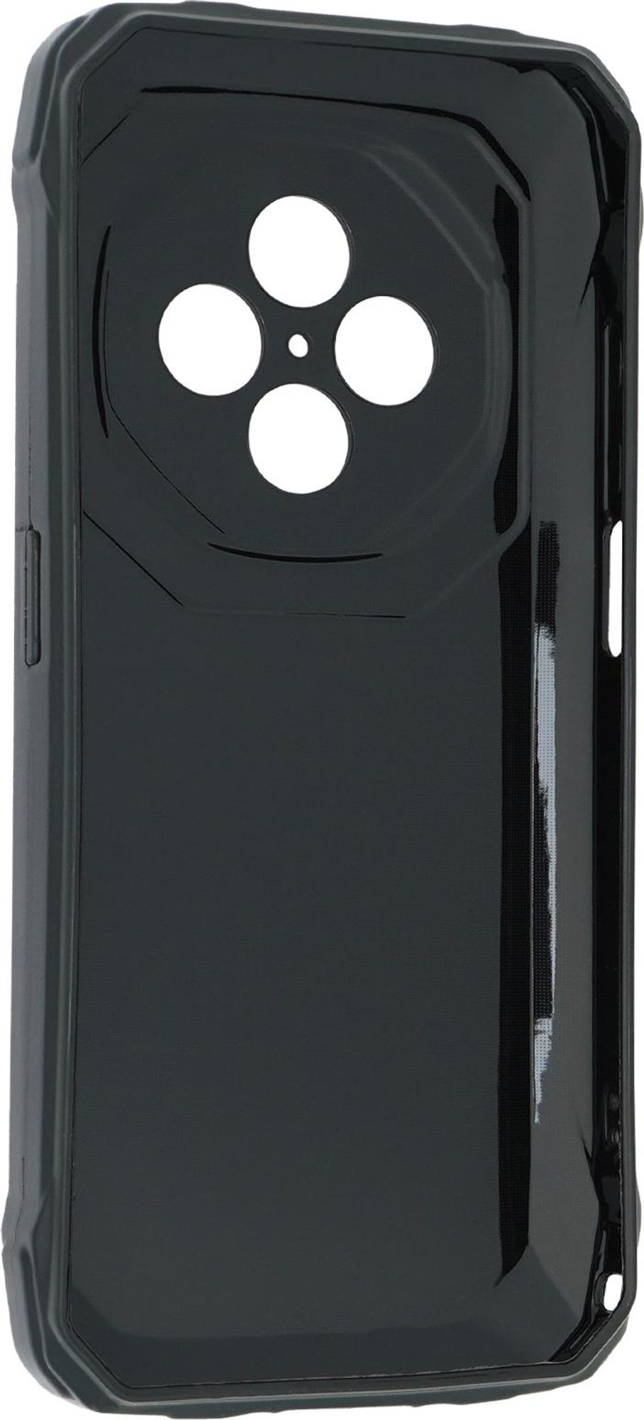 caseroxx Schutz-Hülle TPU-Hülle kompatibel mit Blackview Fort 1, Gummi Handy Tasche schwarz  Bild 2