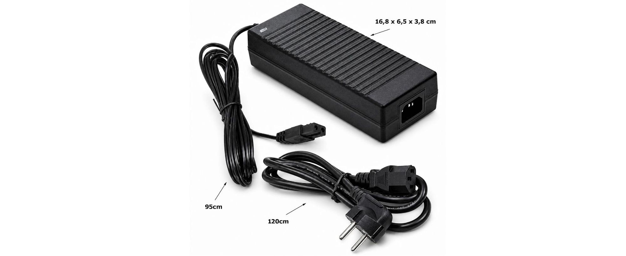 L46C Spannungswandler 12V auf 230V 120W 10A Netzteil mit EU-Steckdose, Wechselrichter Stromversorgung für Auto, Kühlbox, KFZ und Camping