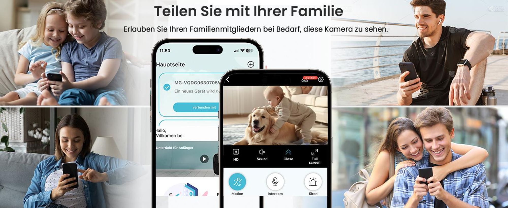 Mini Kamera, 4K HD 5G WiFi Überwachungskamera Innen, Kamera Überwachung Innen, er Cloud-Speicher, Lange Standby Akku Kamera, Bewegungsmelder
