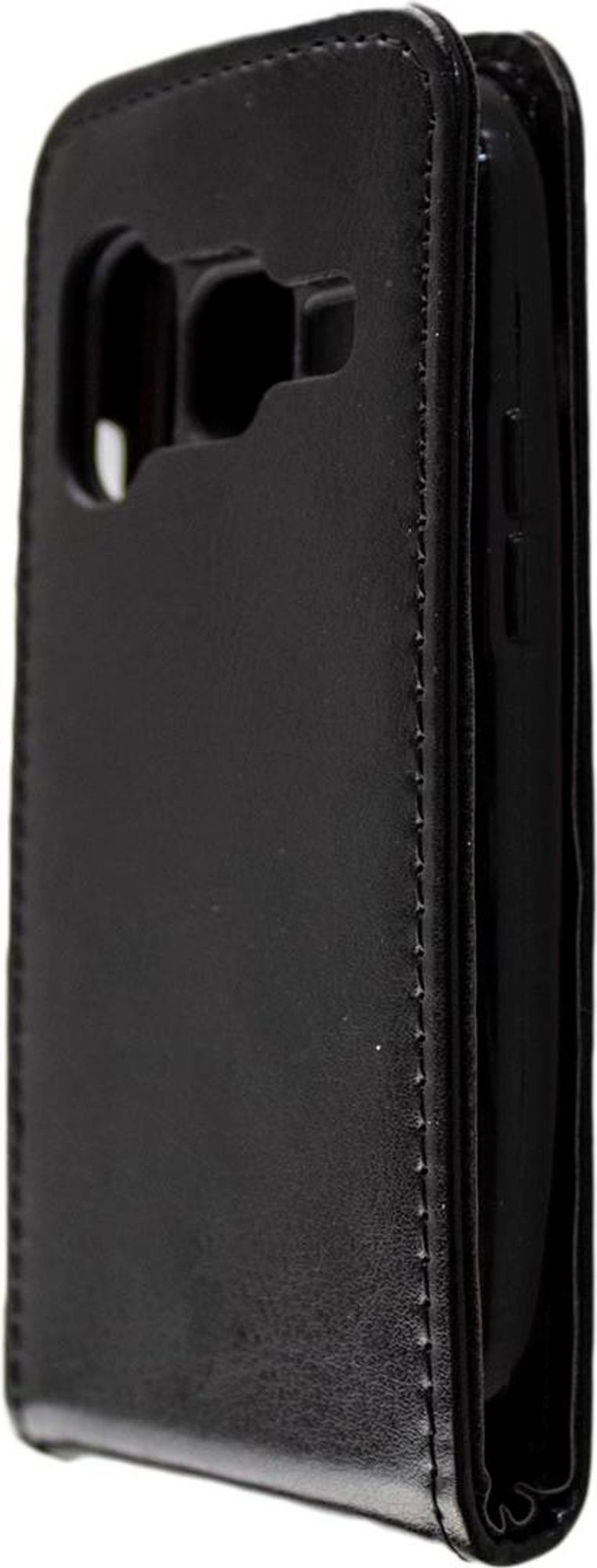 caseroxx Schutz Tasche Hülle Flip Cover kompatibel mit Doro Primo 218 / 368, Smartphone Tasche Flip Cover in schwarz Bild 4