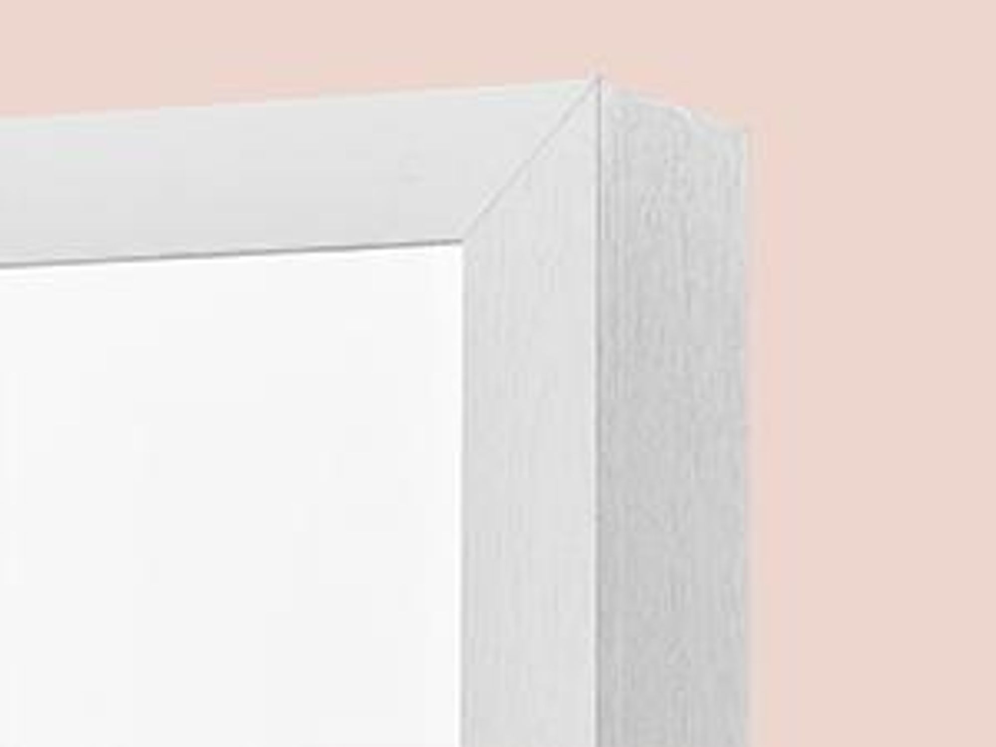 SONGMICS Schmuckschrank Spiegelschrank abschließbarer Wandschrank, weiß