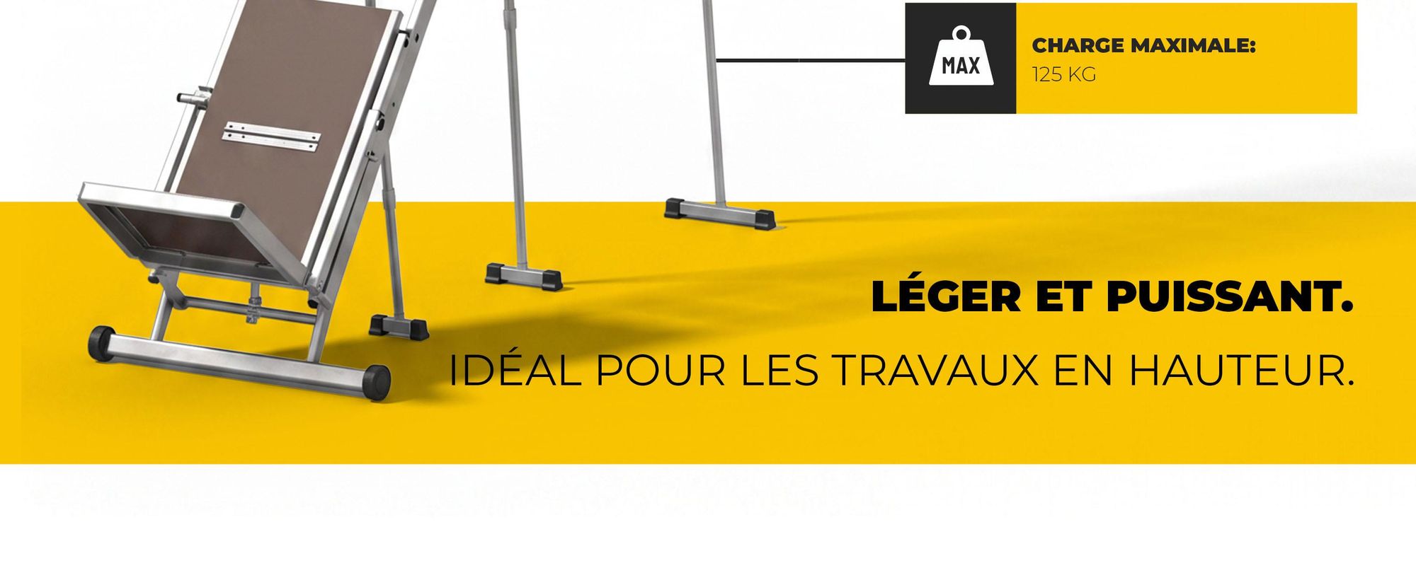 Drabest | Élévateur de toit pour systèmes photovoltaïques, en aluminium, 12,5 m, capacité de levage 125 kg, treuil électrique 230 V 1050 W, câble 12 m