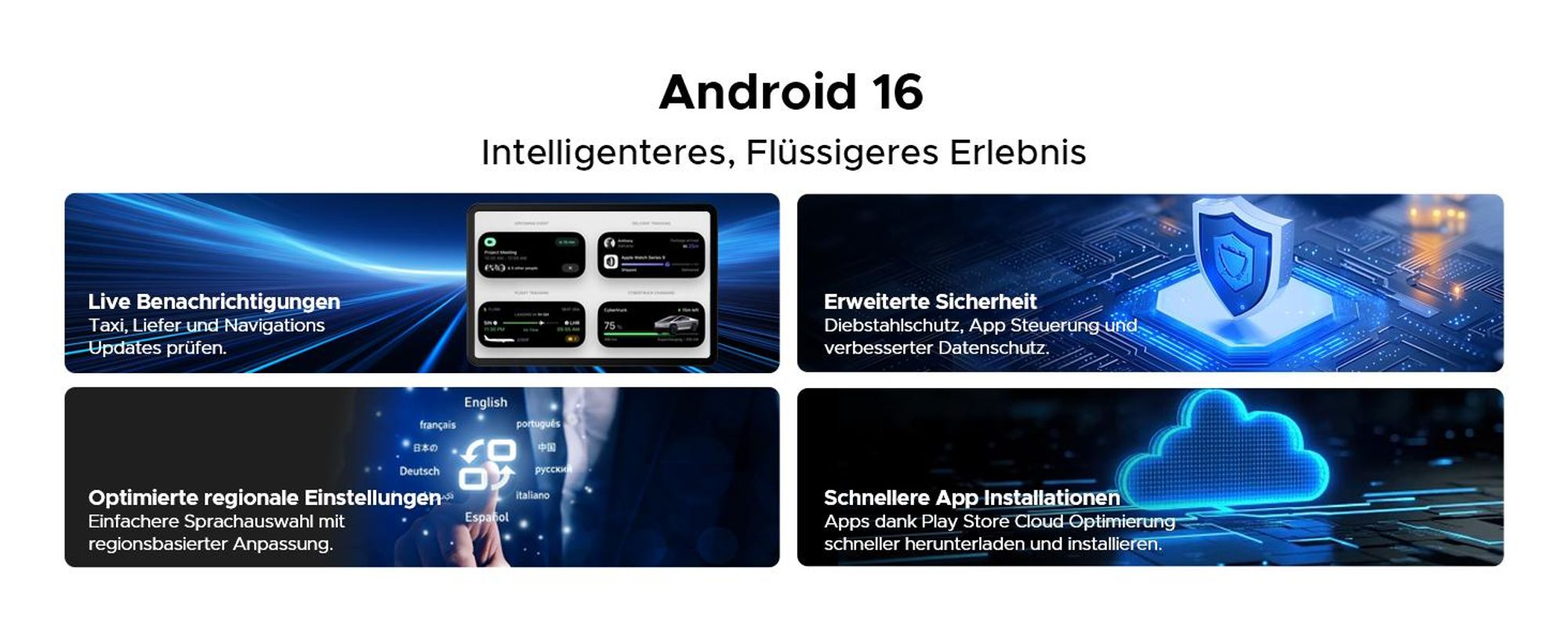 DOOGEE U13 Pro – Tablet, Android 16, 13,4 Zoll, 36 (6+30) GB + 256 GB, 120 Hz, 11.000 mAh/18 W, Gemini AI, Widevine L1, 8 MP + 13 MP Kamera