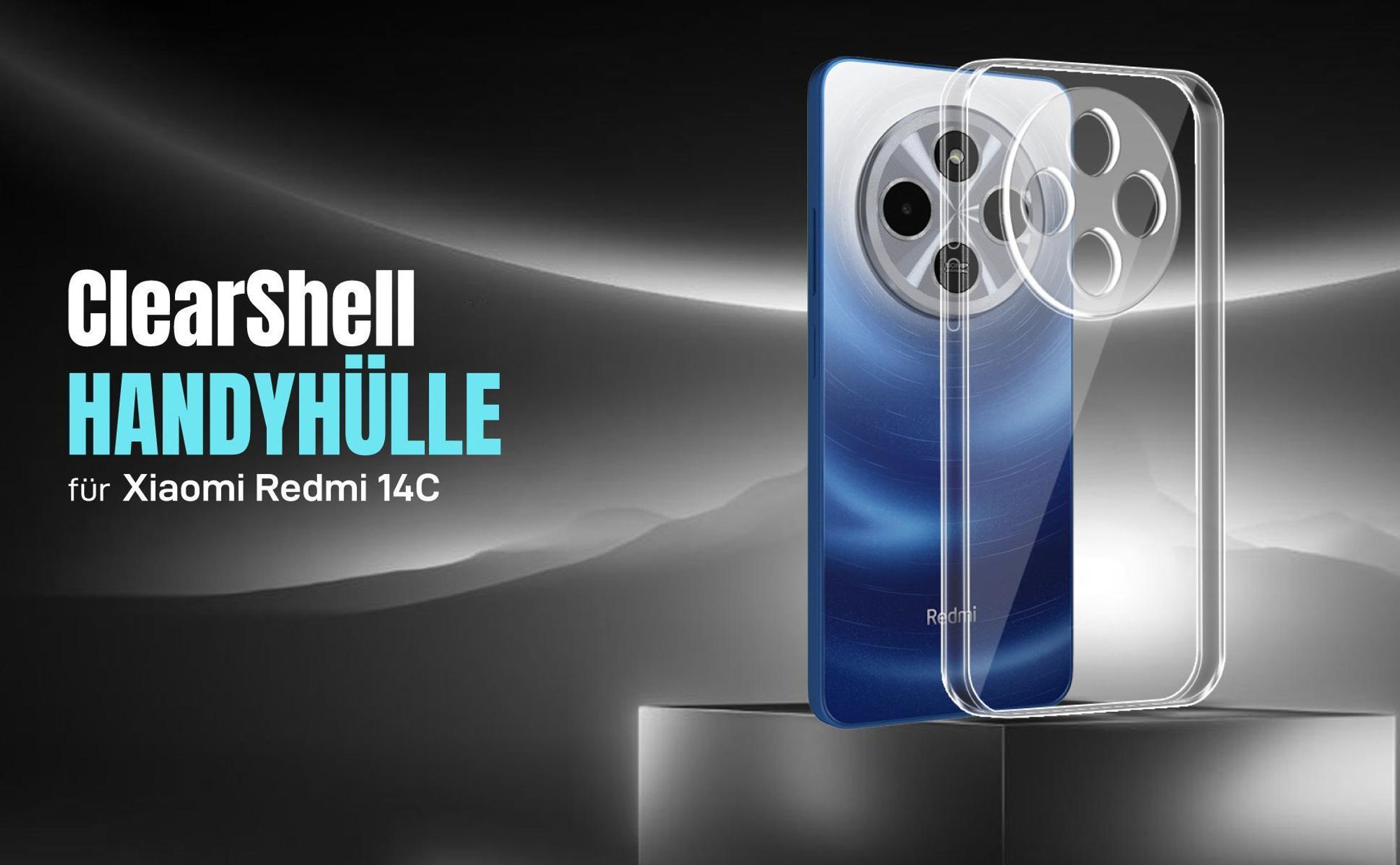 Transparente TPU Handyhülle mit optimiertem Schutz für Xiaomi Redmi 14C