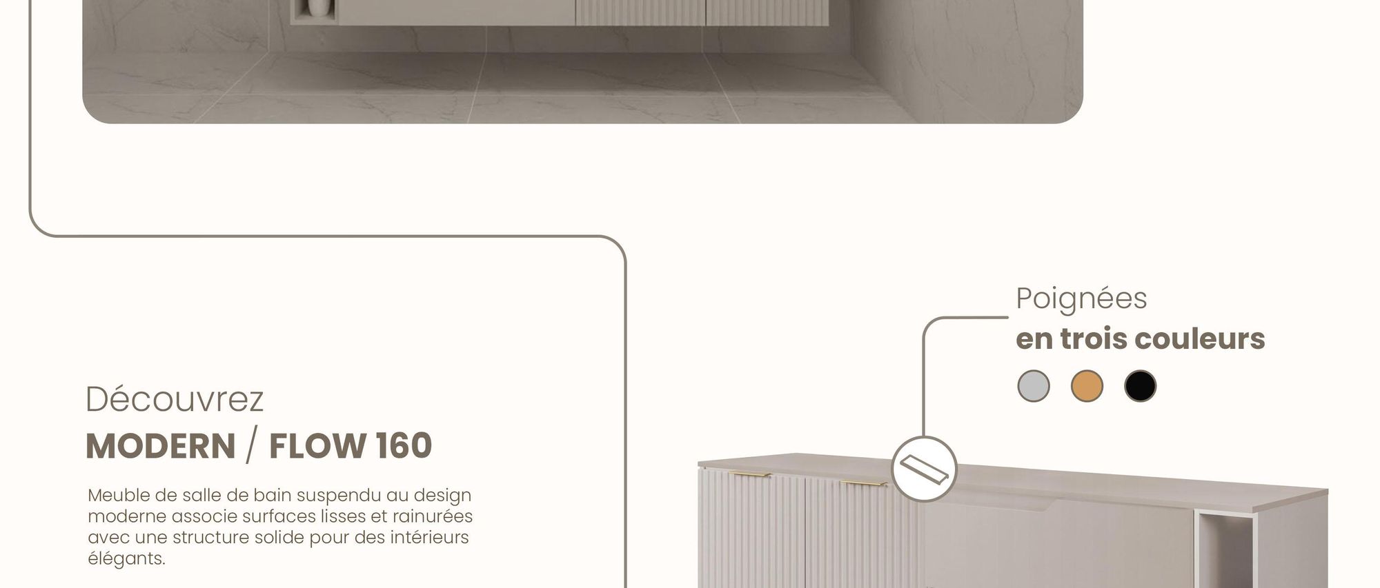 RODAN, meuble de salle de bain, armoire moderne, meuble sous vasque, meuble sous lavabo