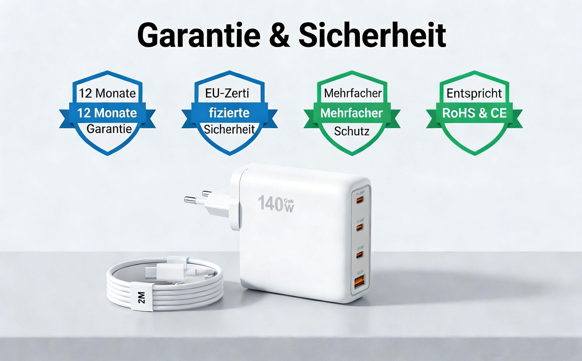 Schnellladegerät,USB-C/USB-A Power Adapter,Ladegerät,Power Adapter,Adapter