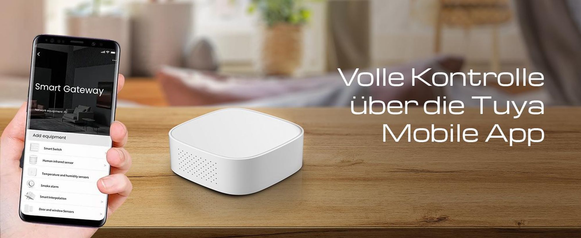 Extralink ZigBee Gateway Hub für Tuya Smart Home Systeme