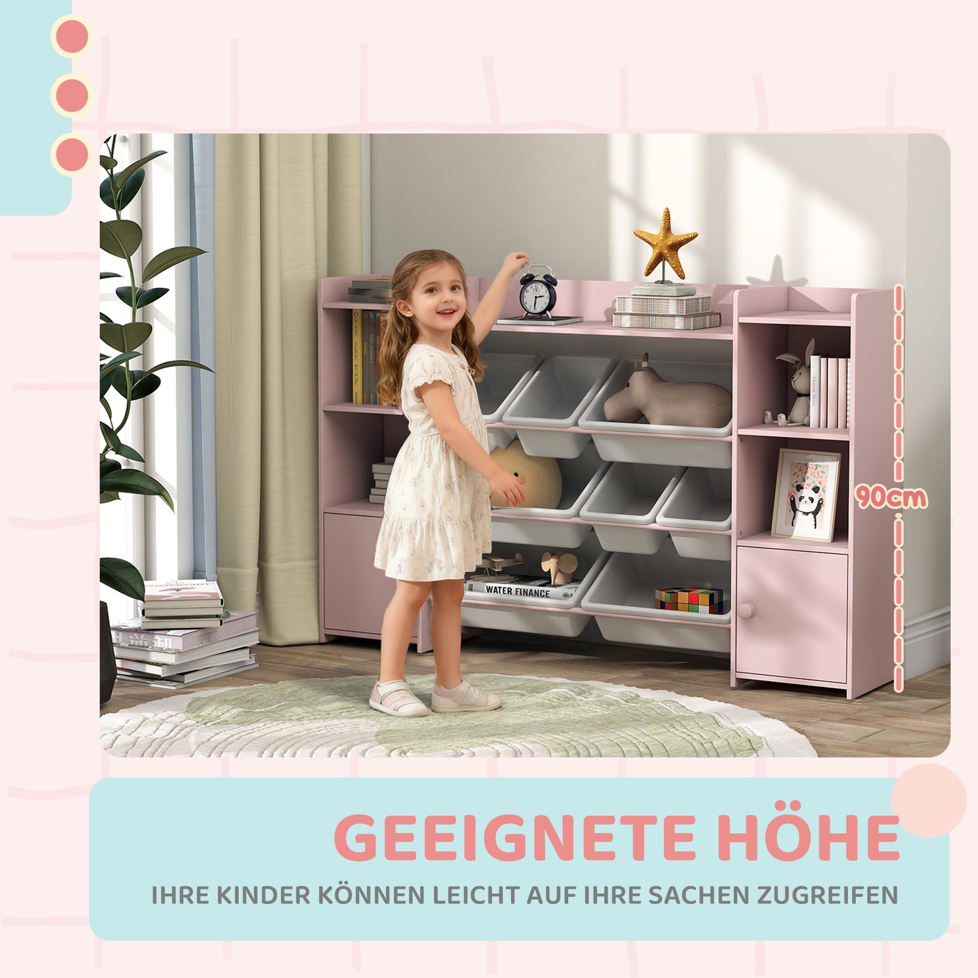 Boxen herausnehmbare 3-in-1 Aufbewahrungsregal