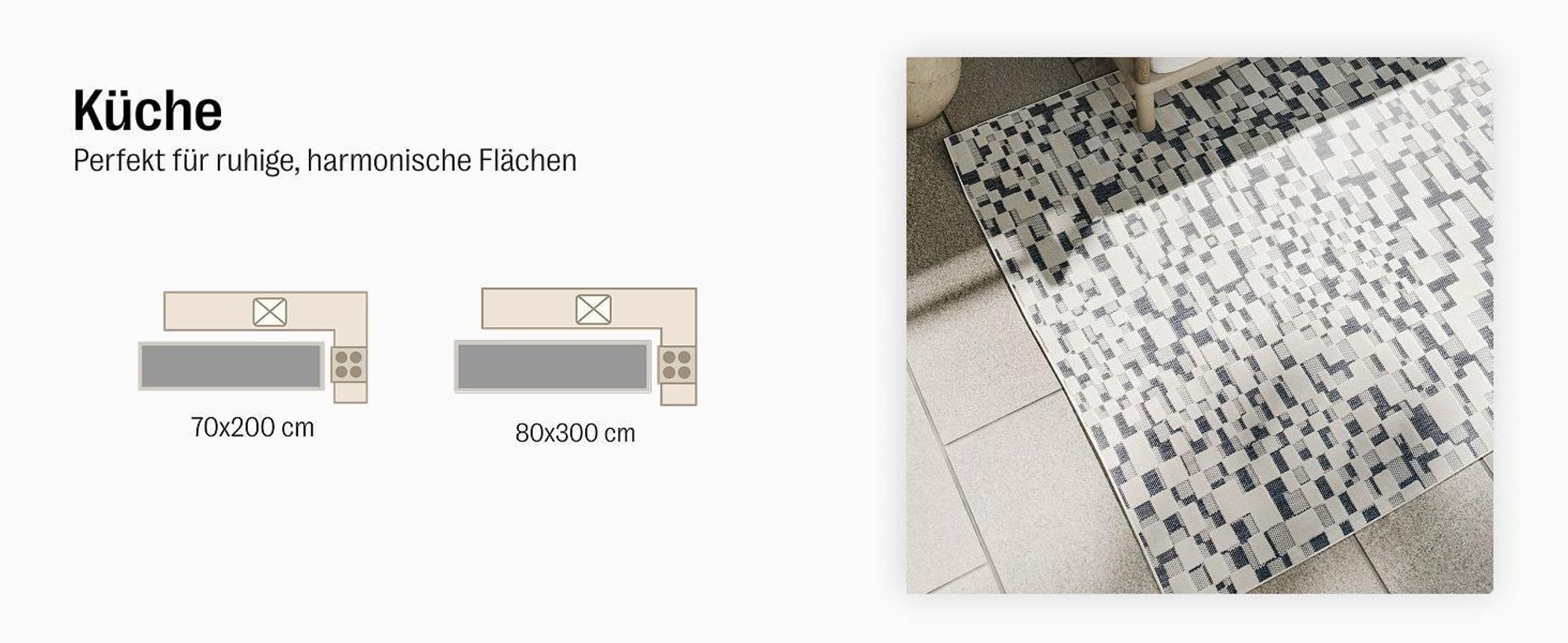 benuta In- & Outdoor Teppich Kaleo Creme/Beige 200x300 cm Teppich Wohnzimmer Outdoorteppich Rechteckig Muster Modern Kurzflor Skandinavisch