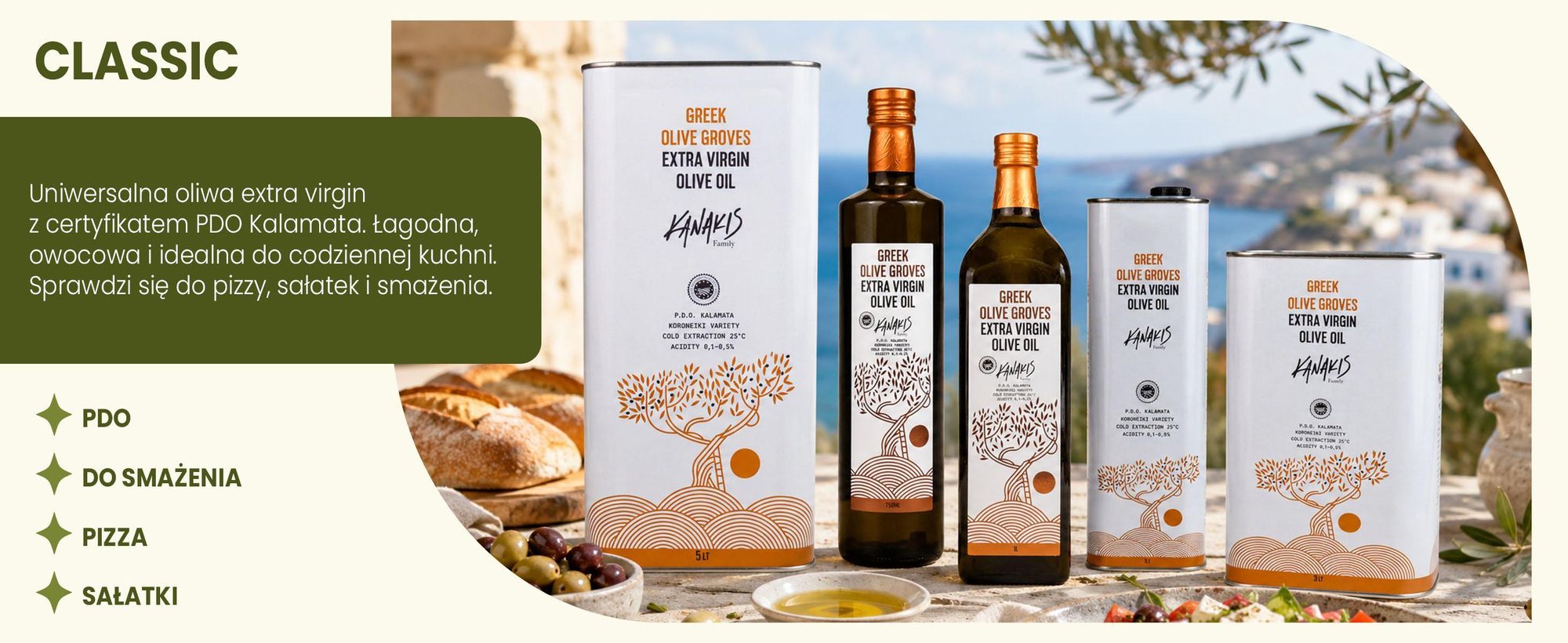 Kanakis, ev classic, greekbox, extra virgin, oliwa z oliwek
